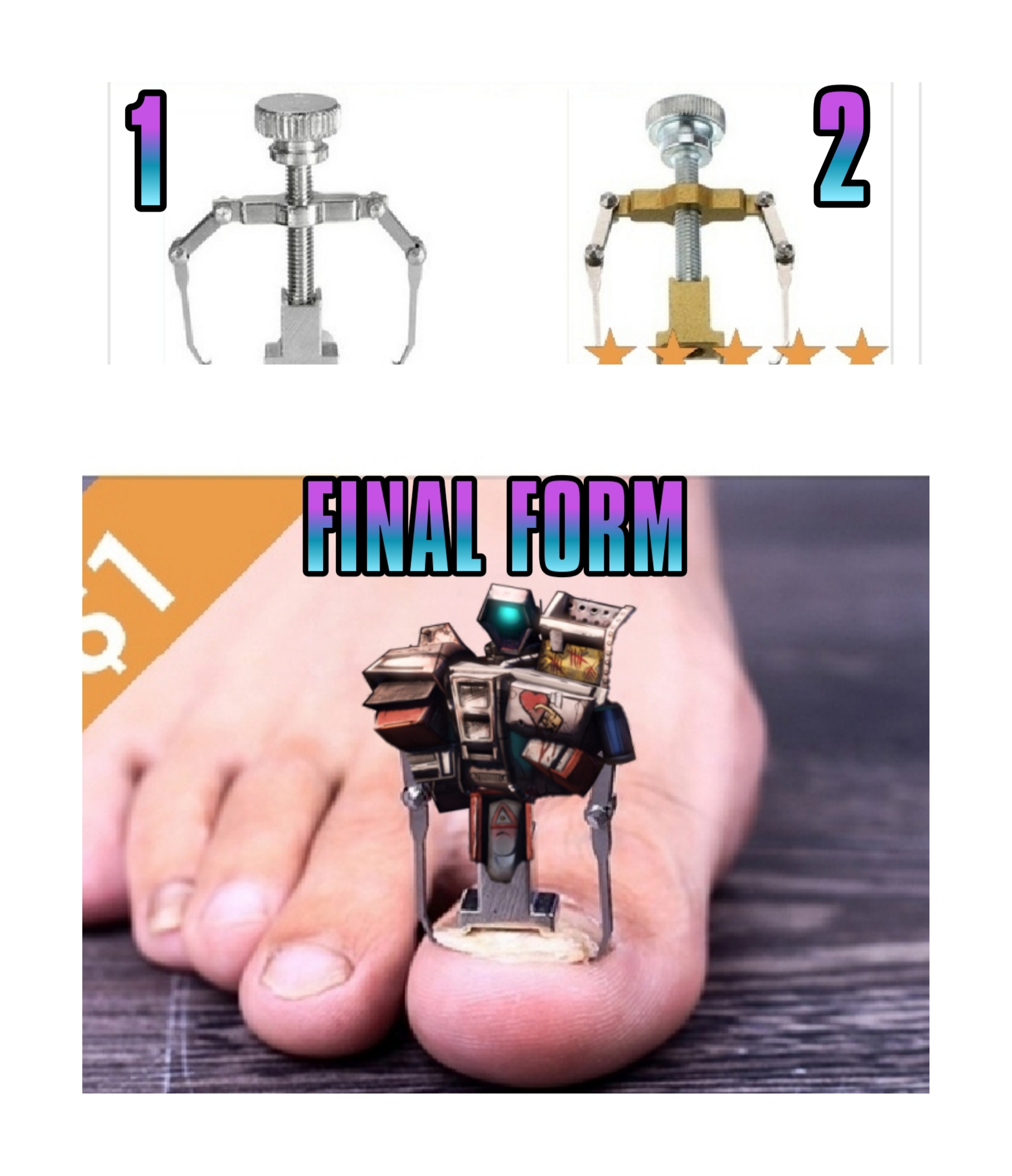 When wish dot Com runs ads that trigger your inner Borderlands