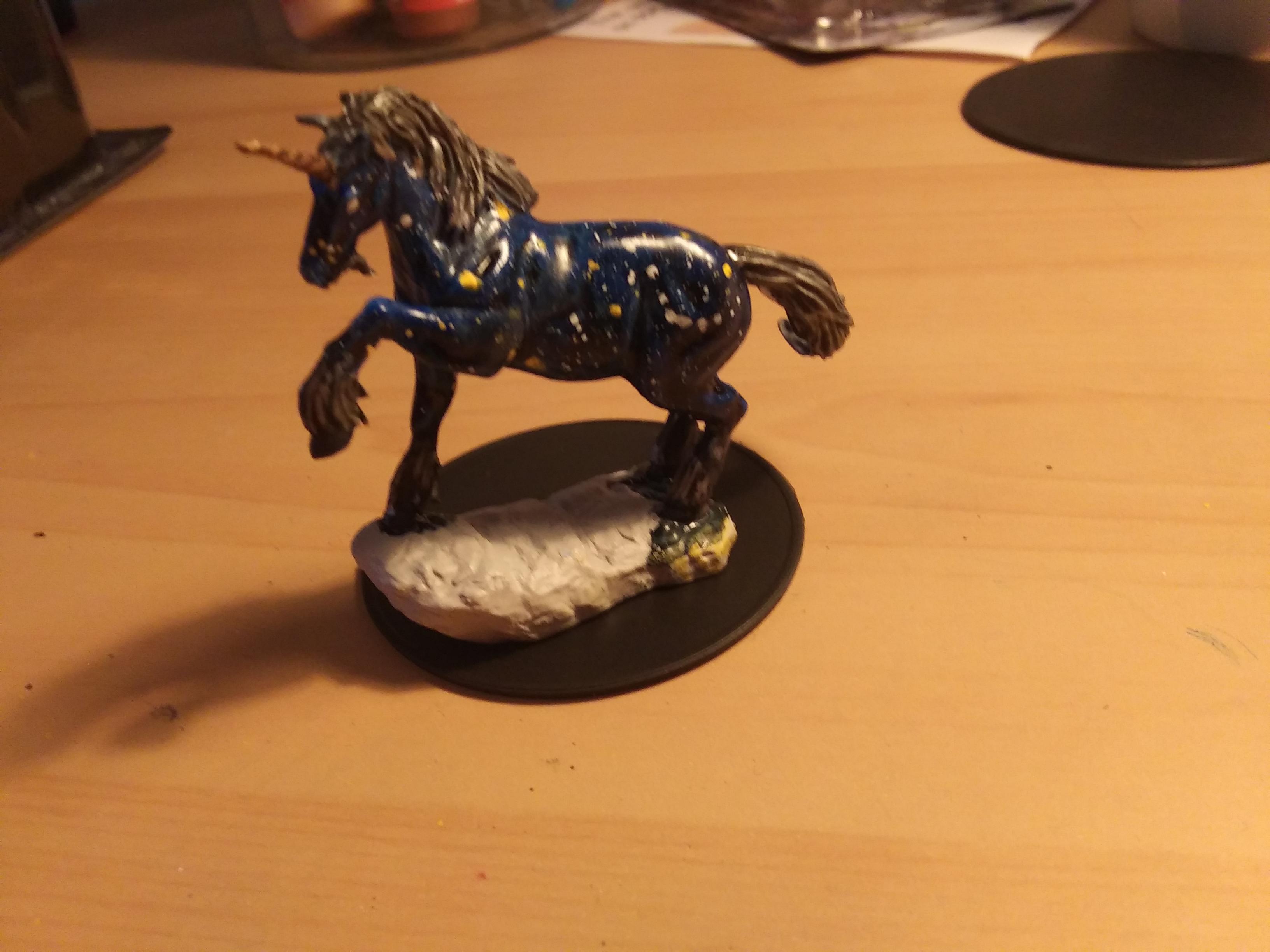 Universal Unicorn, who sheds hallucinatory tears minipainting