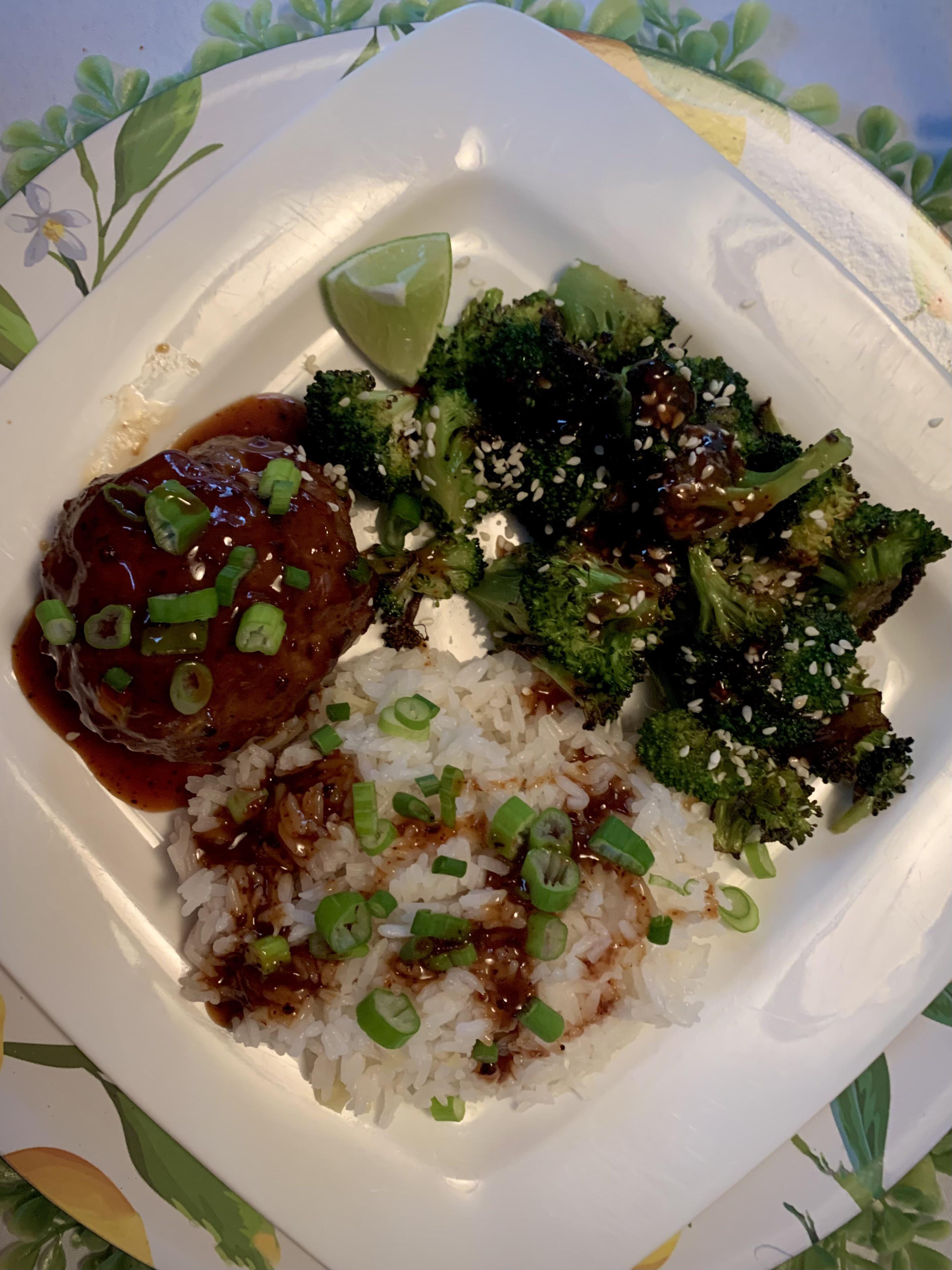 Meatloaves with sweet chili glaze r/hellofresh
