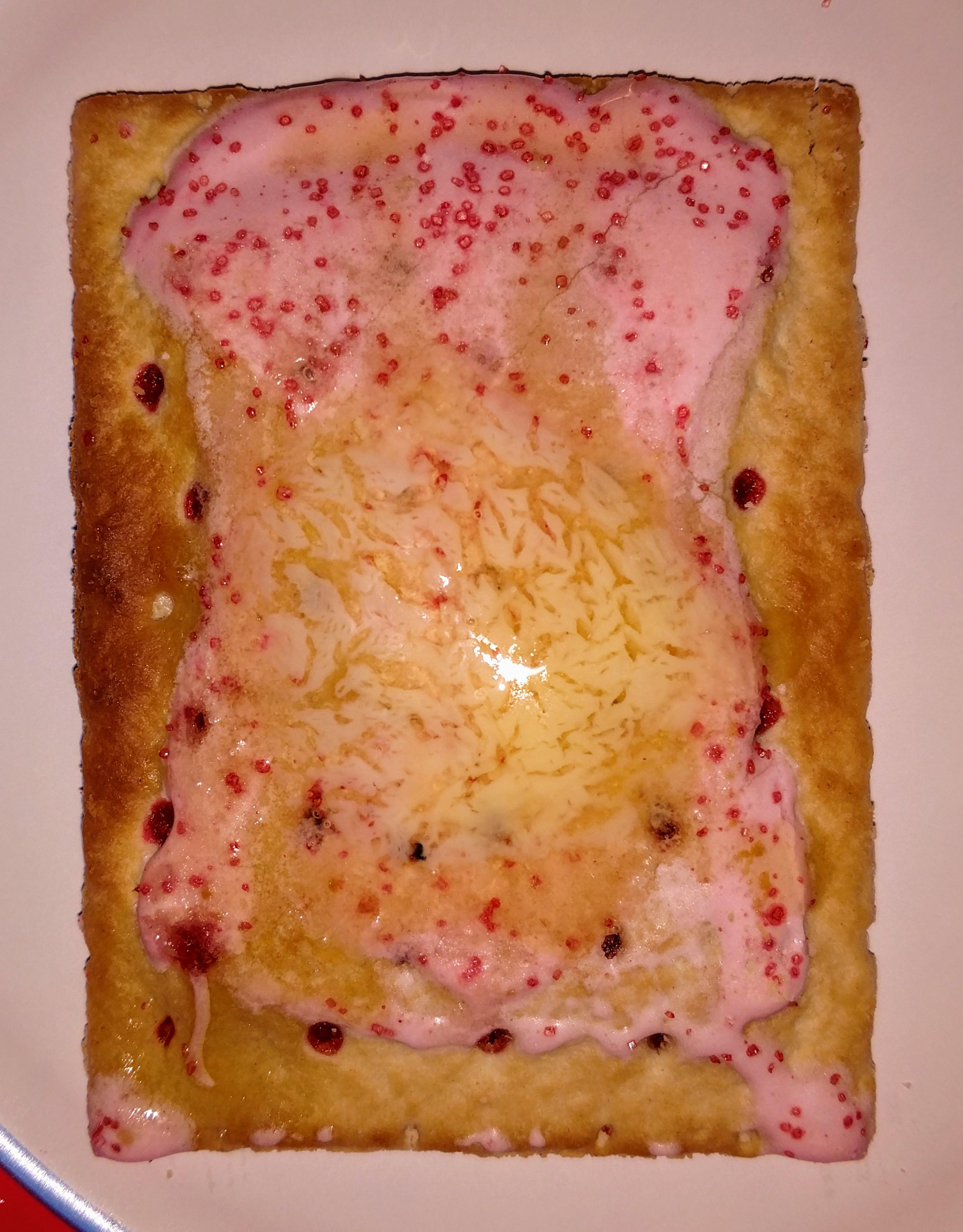 The way the butter melted on my poptart. r/mildlyinteresting