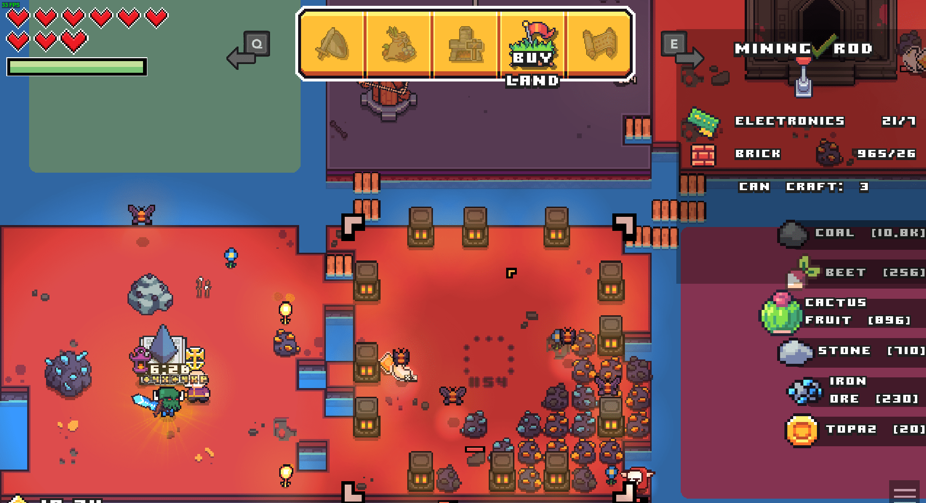 What can/can't the Obliterator destroy? Forager