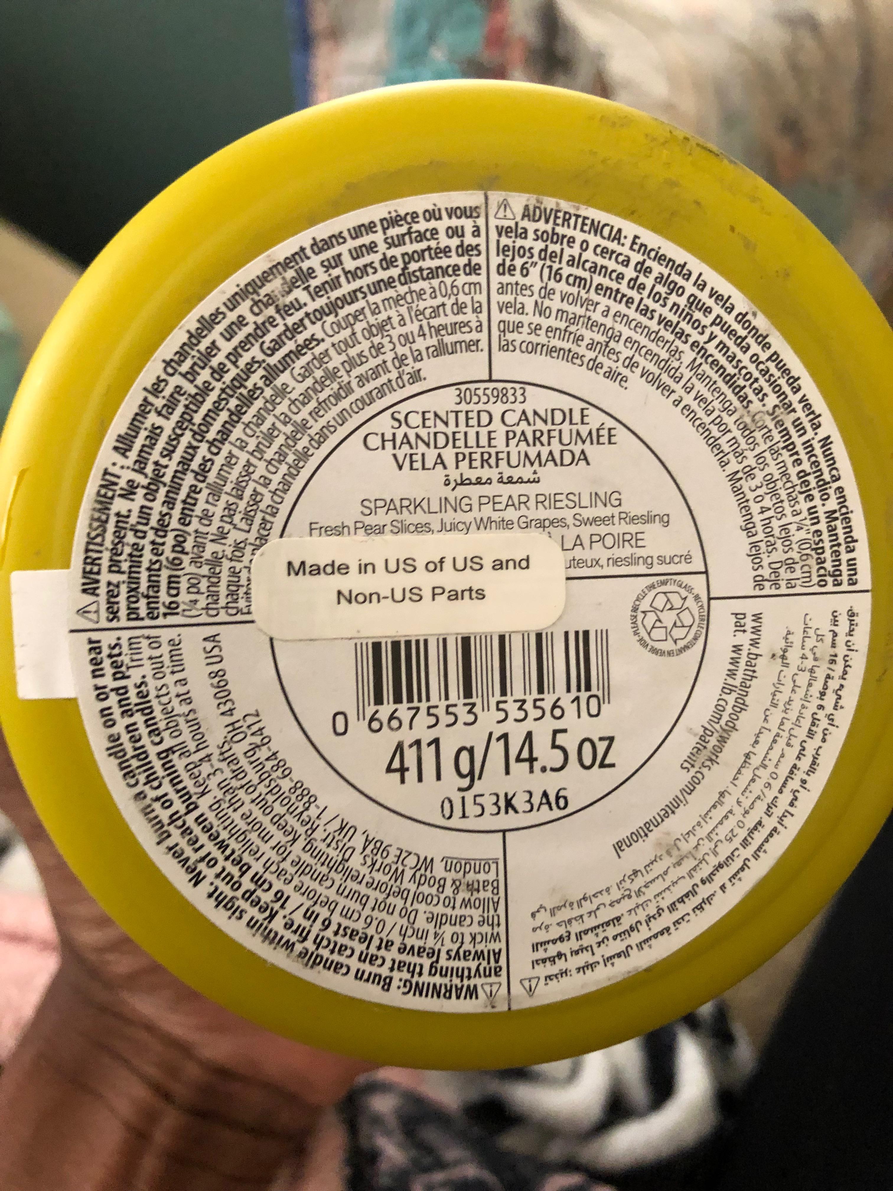 Is this candle legit? r/bathandbodyworks
