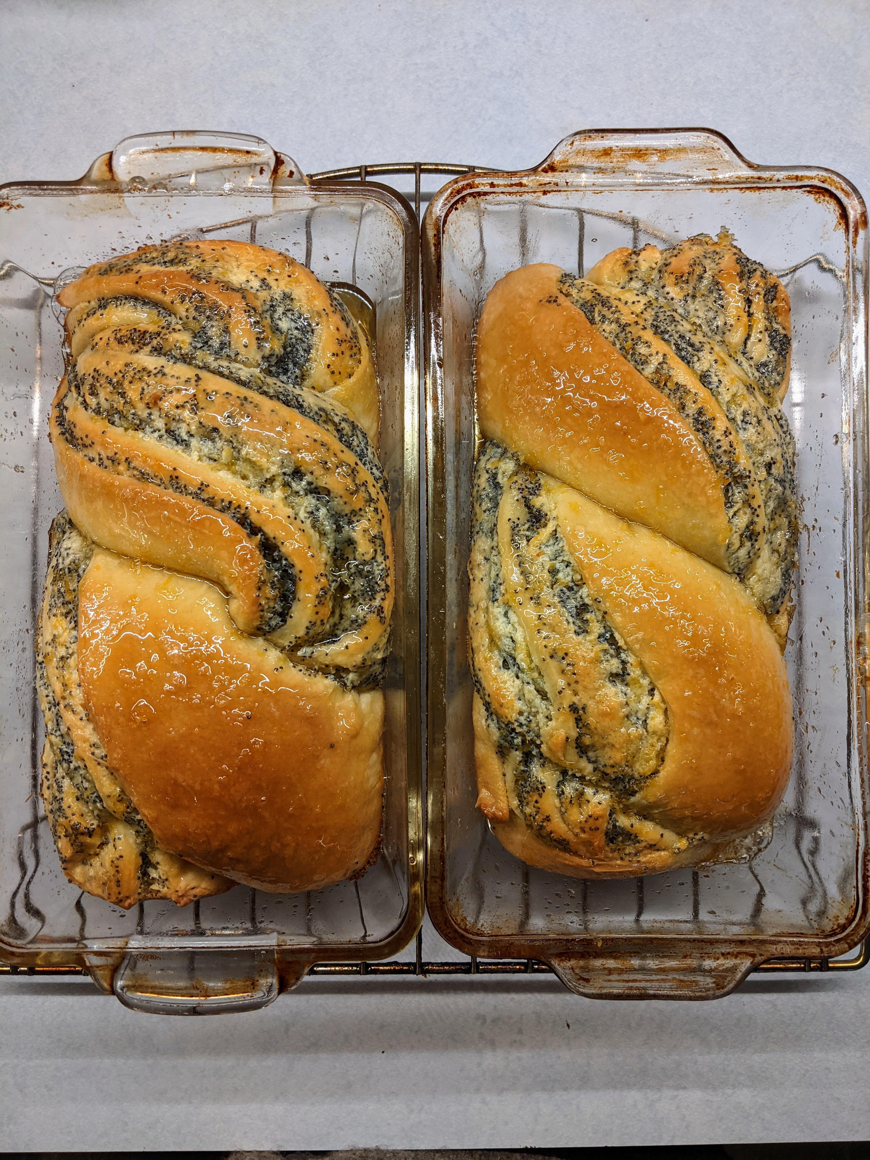 Lemon Poppy Seed Sourdough Babka r/Sourdough