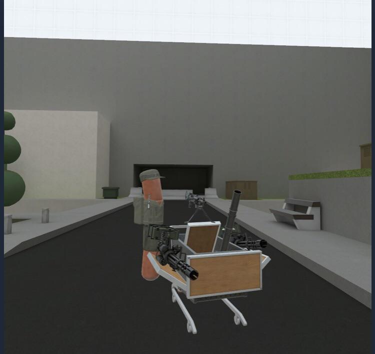 Tactical Shopping Cart MK2 H3VR