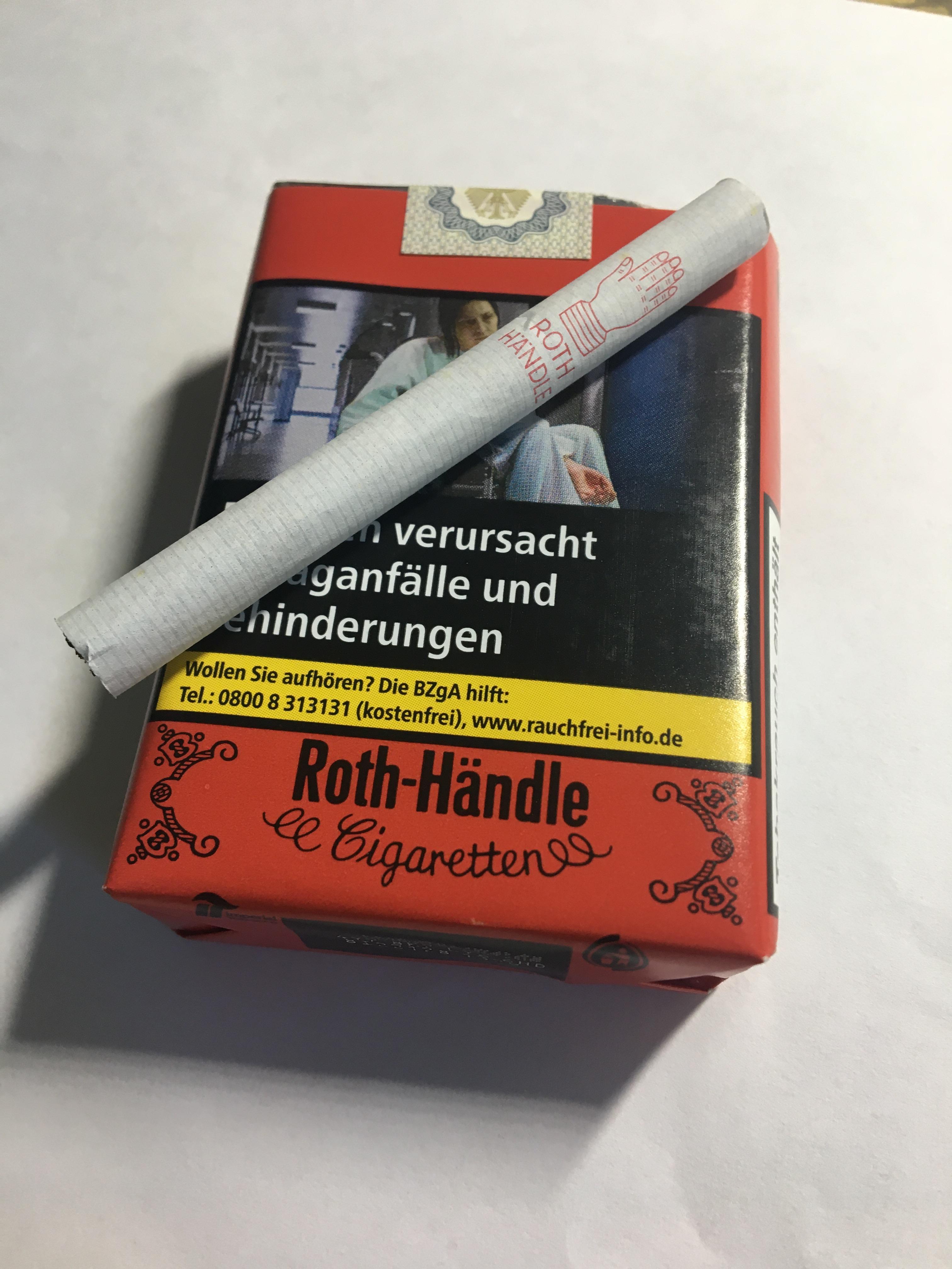 Another German classic. Quite a rough smoke, dark tobacco r/Cigarettes