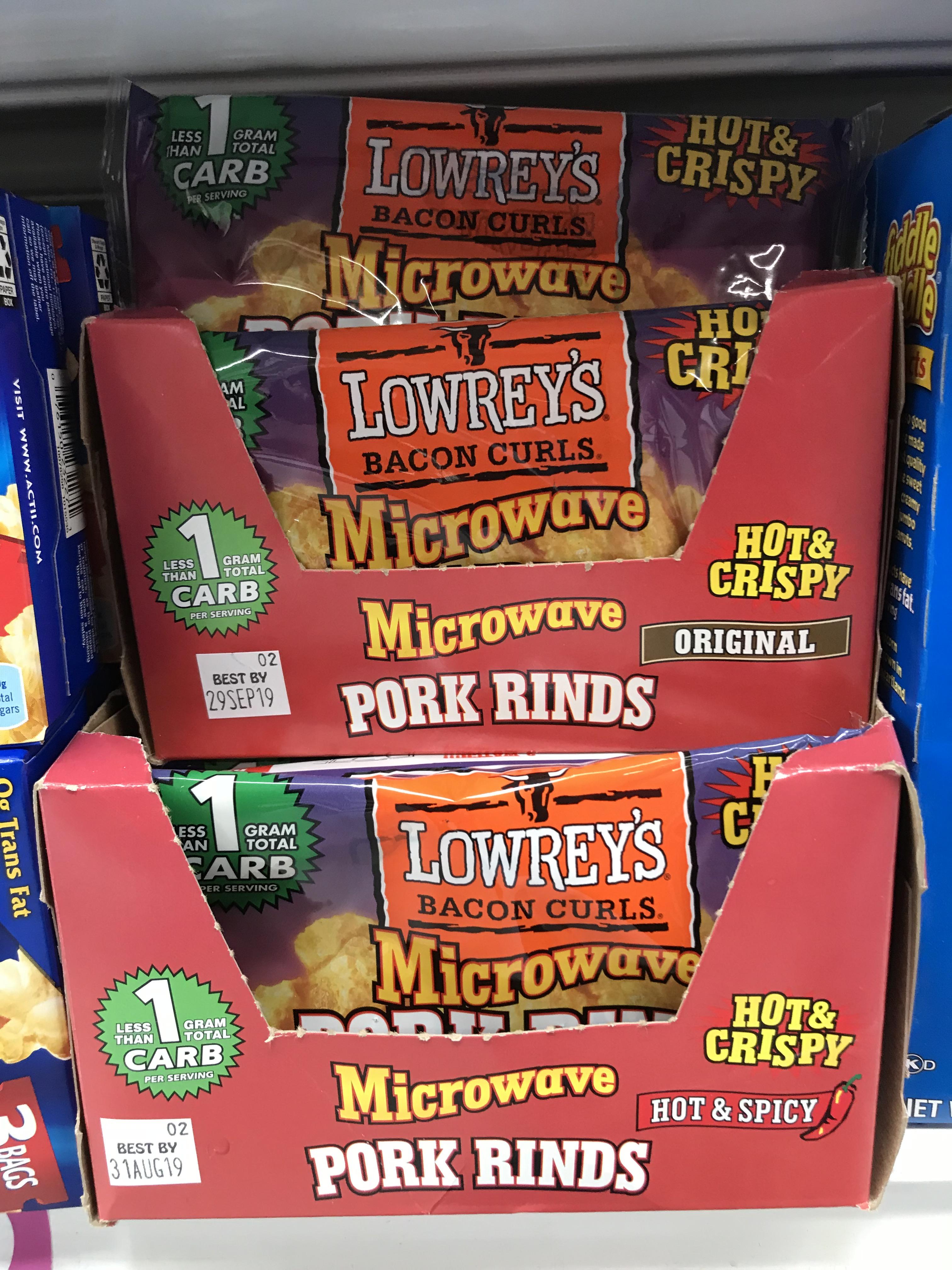 Microwaveable pork rinds! Got these at the 99 cent store! r/Keto_Food