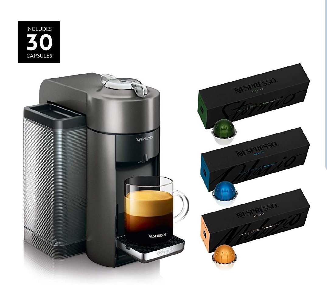 100 US for the machine with three coffee sleeves. Limited time deal ,(Amazon USA) r/nespresso