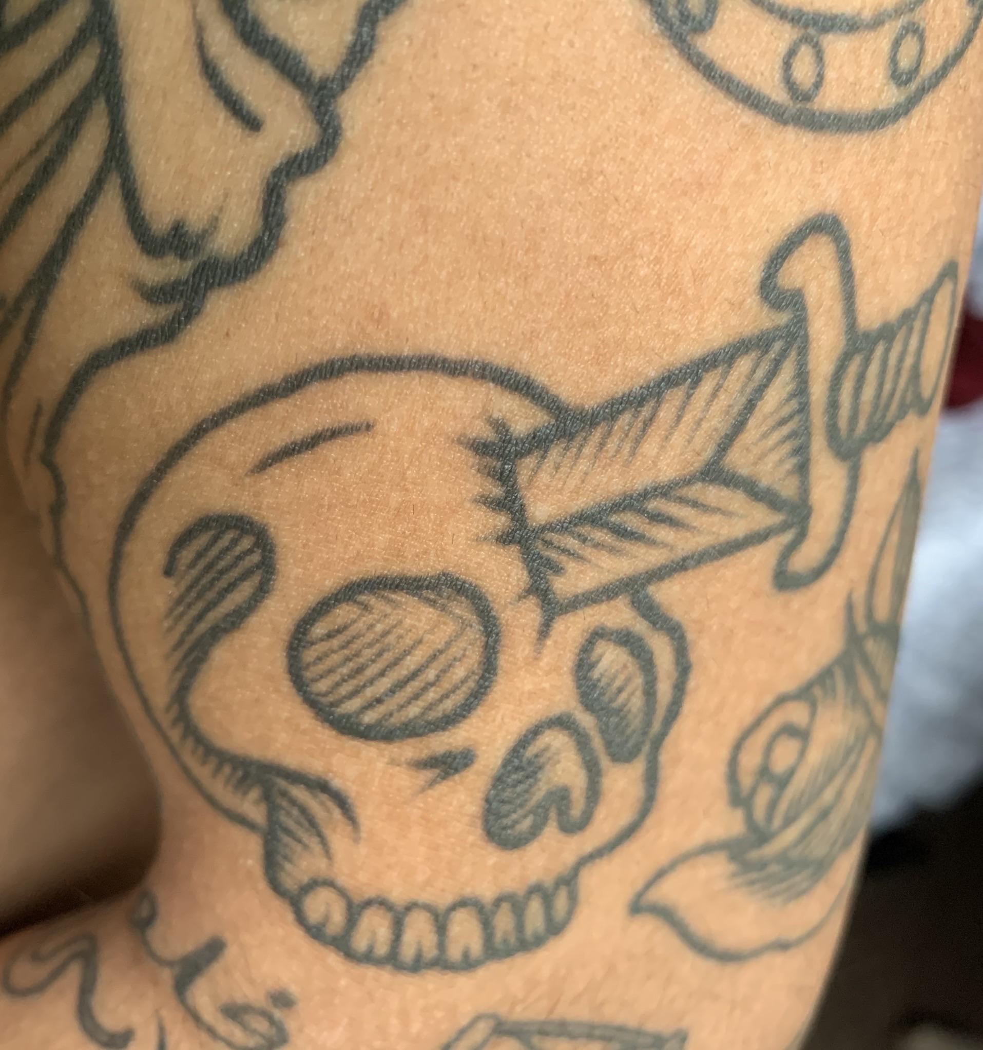 My tattoo artist plays OSRS as well, glad how it turned out. 2007scape