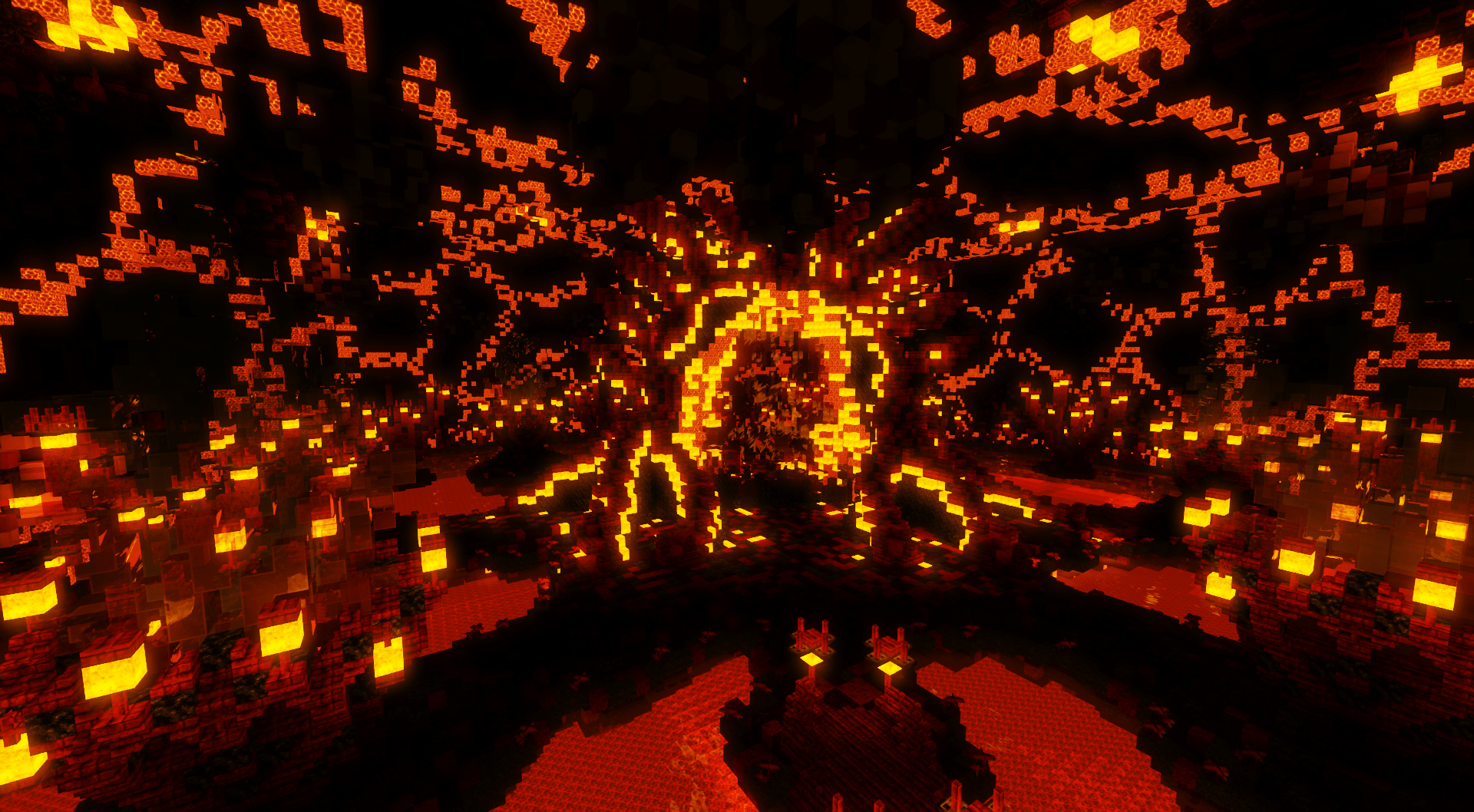 Artificial lava cave r/Minecraft