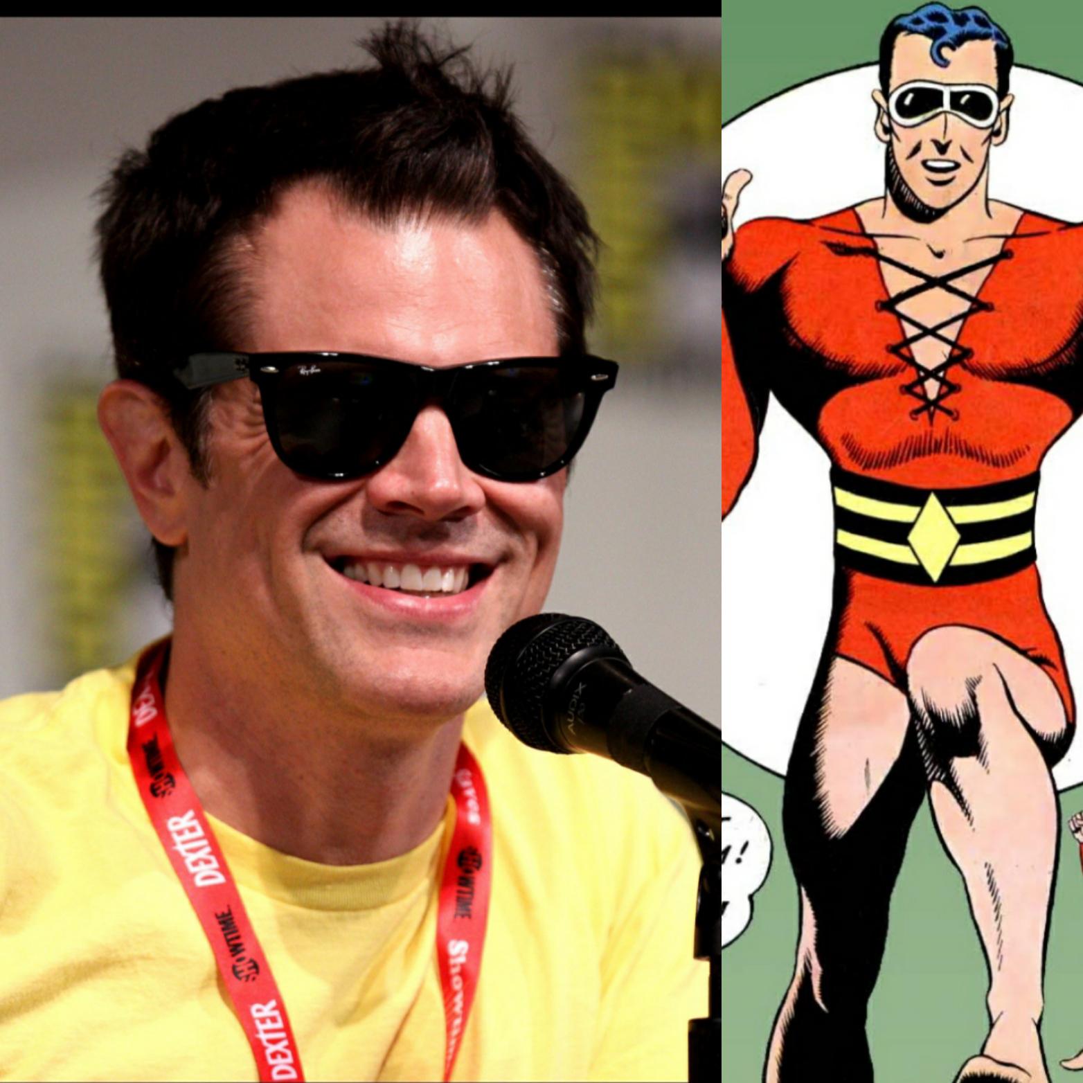 Johnny Knoxville as Plastic Man r/DCEUfancasts