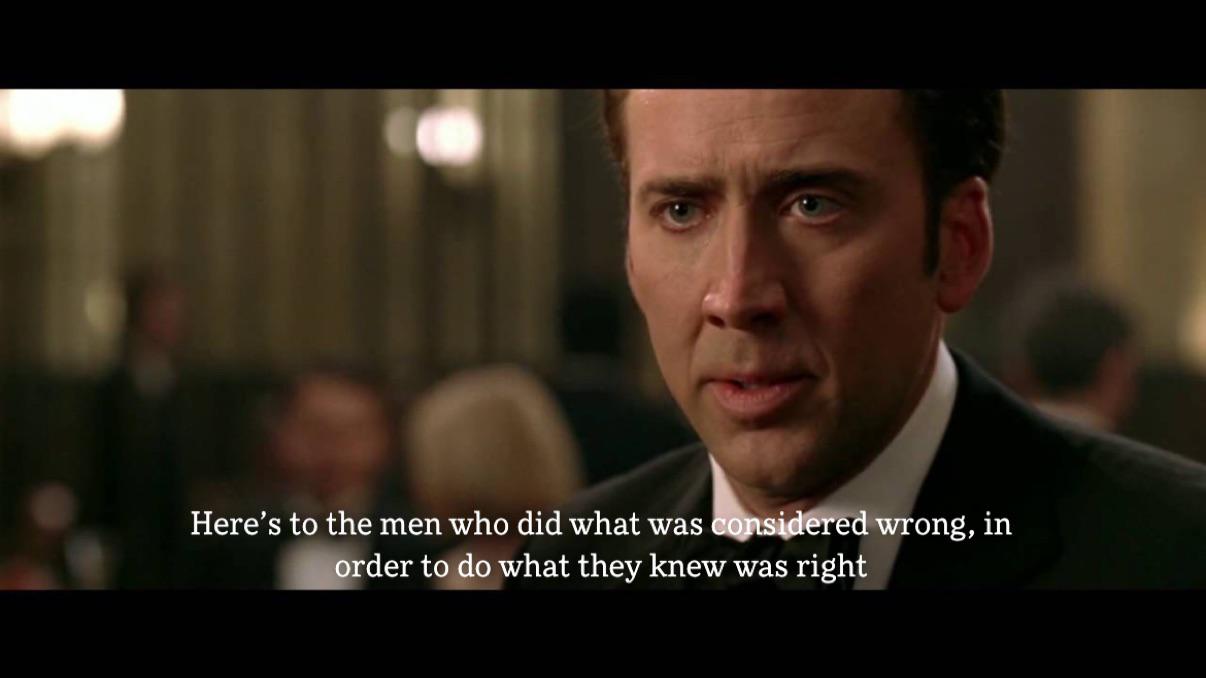 Streaming Edge of History to ensure creation of National Treasure 3 r