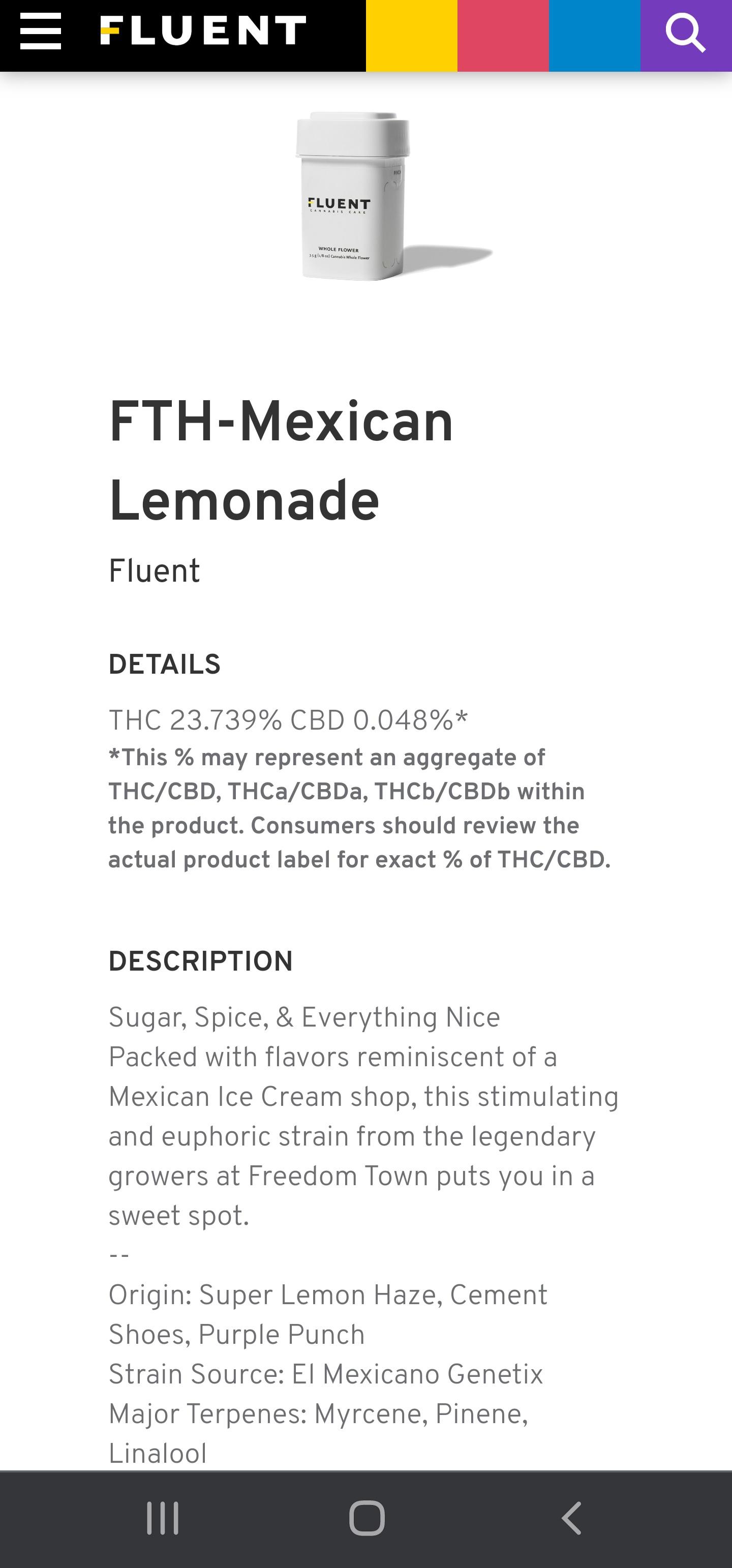 Fluent Mexican Lemonade r/FLMedicalTrees