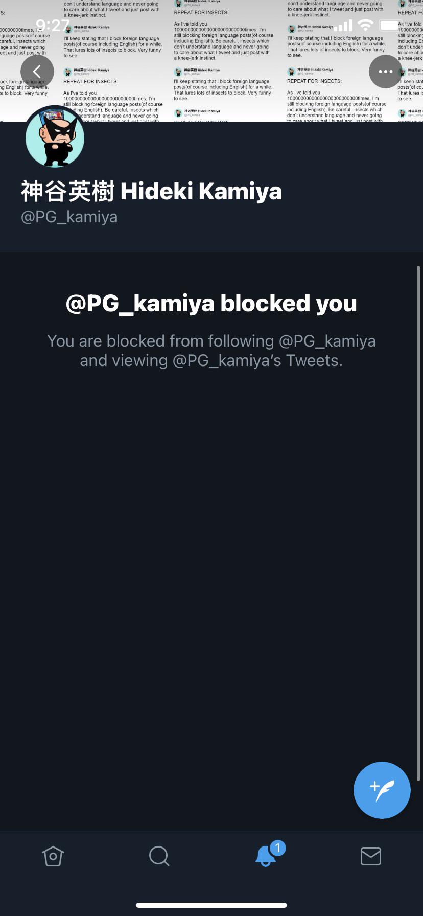 How can you check when someone blocked you? : r/Bayonetta