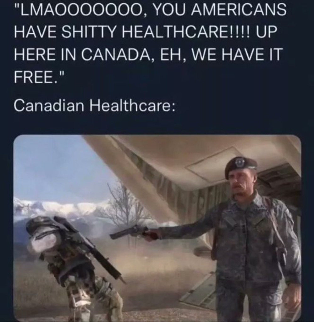 Canadian Healthcare VS. American Healthcare r/CanadianConservative