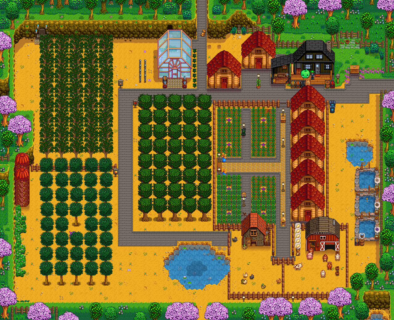 Orchard Farm! StardewValley