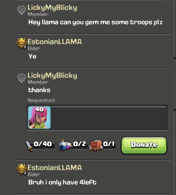 [HUMOR] Saw this in my clan chat 😂 r/ClashOfClans