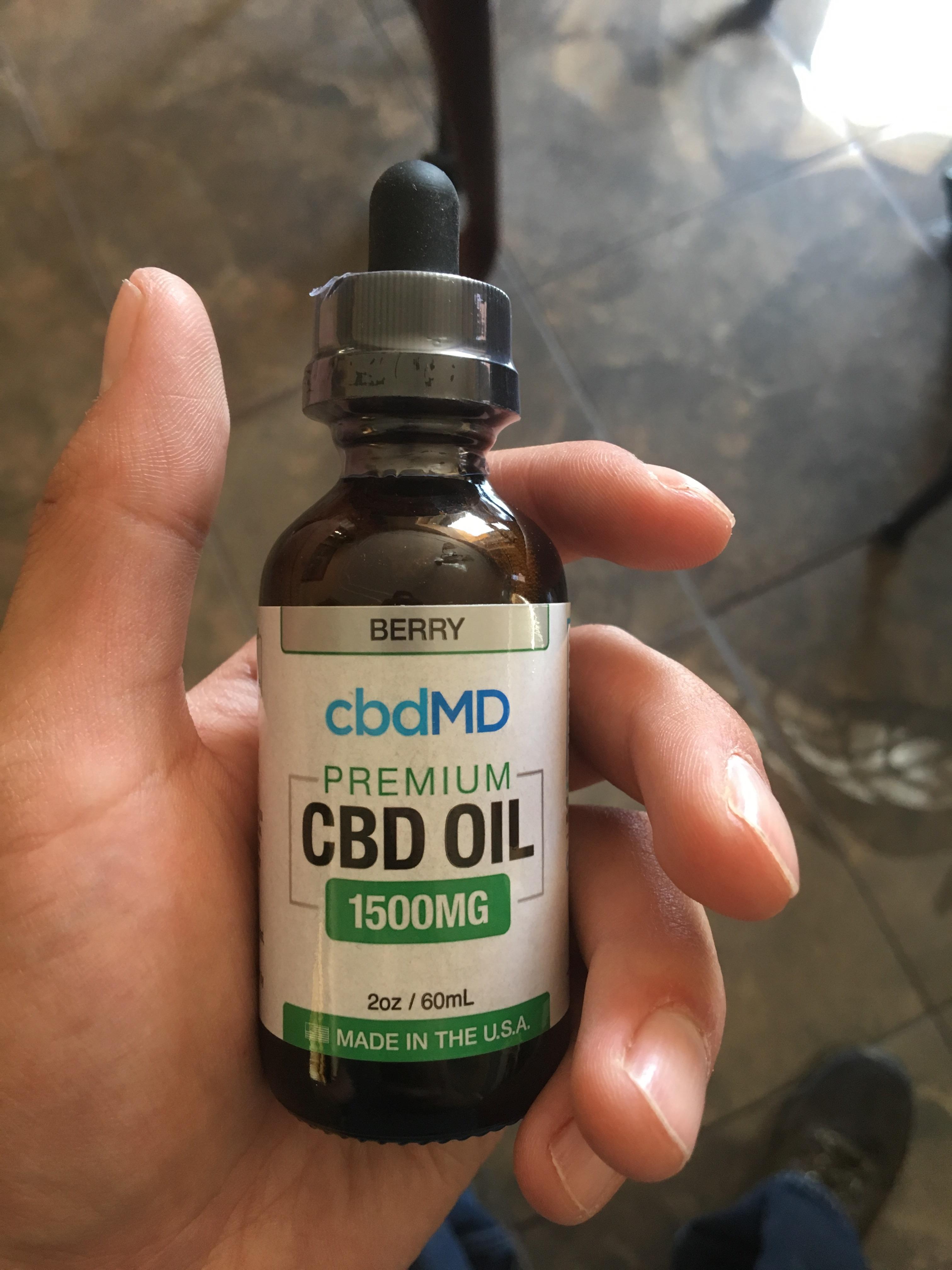 First time trying CBDMD hope it does well r/CBD