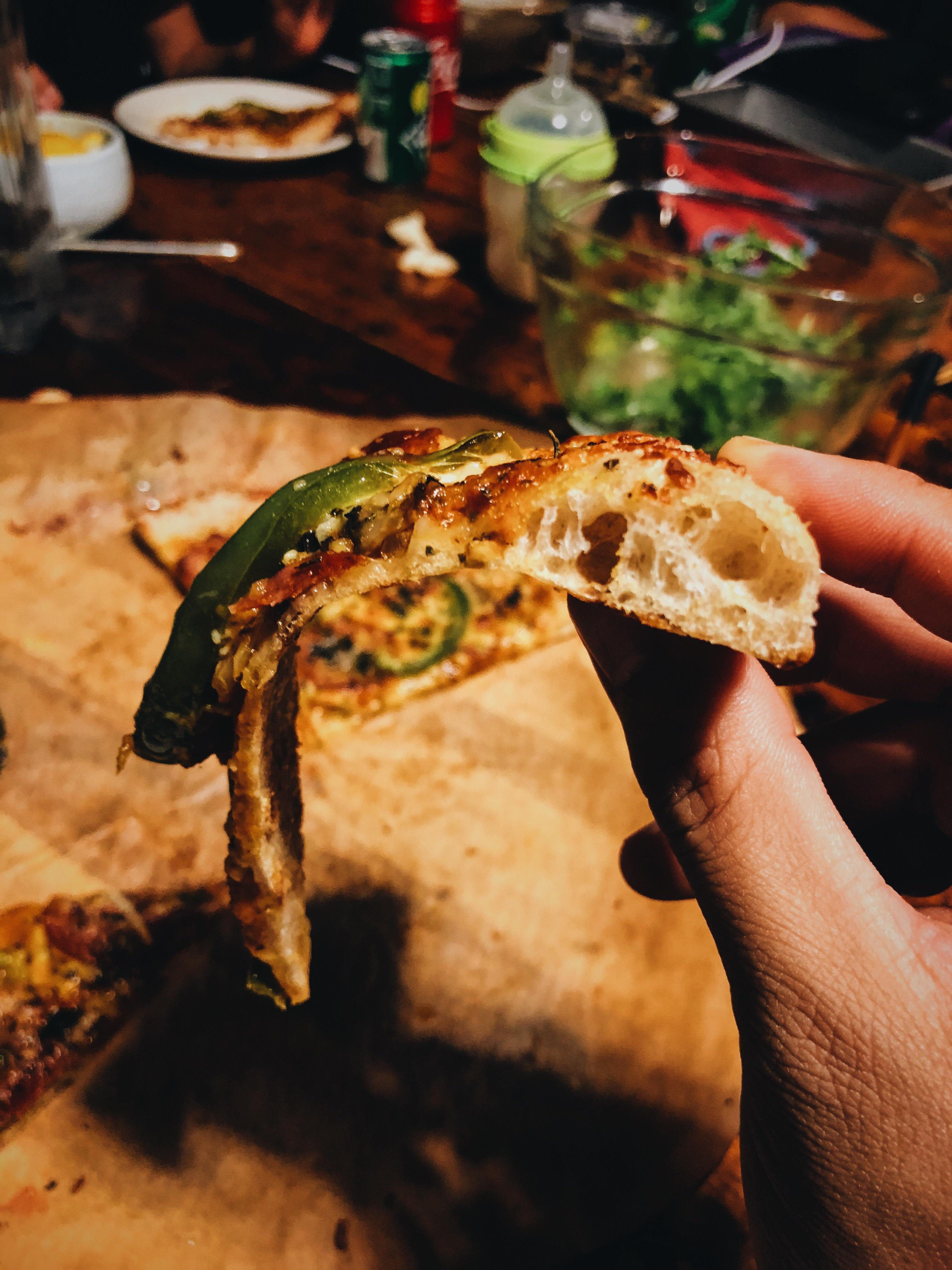 long ferment sourdough pizza r/Pizza