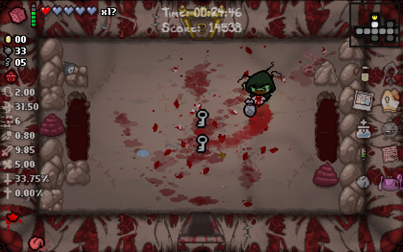 How can an item room appear on the womb? bindingofisaac