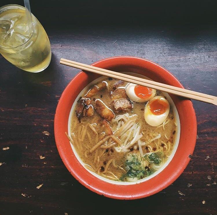 Yuzu tonkotsu ramen from Bone Daddies, Soho London