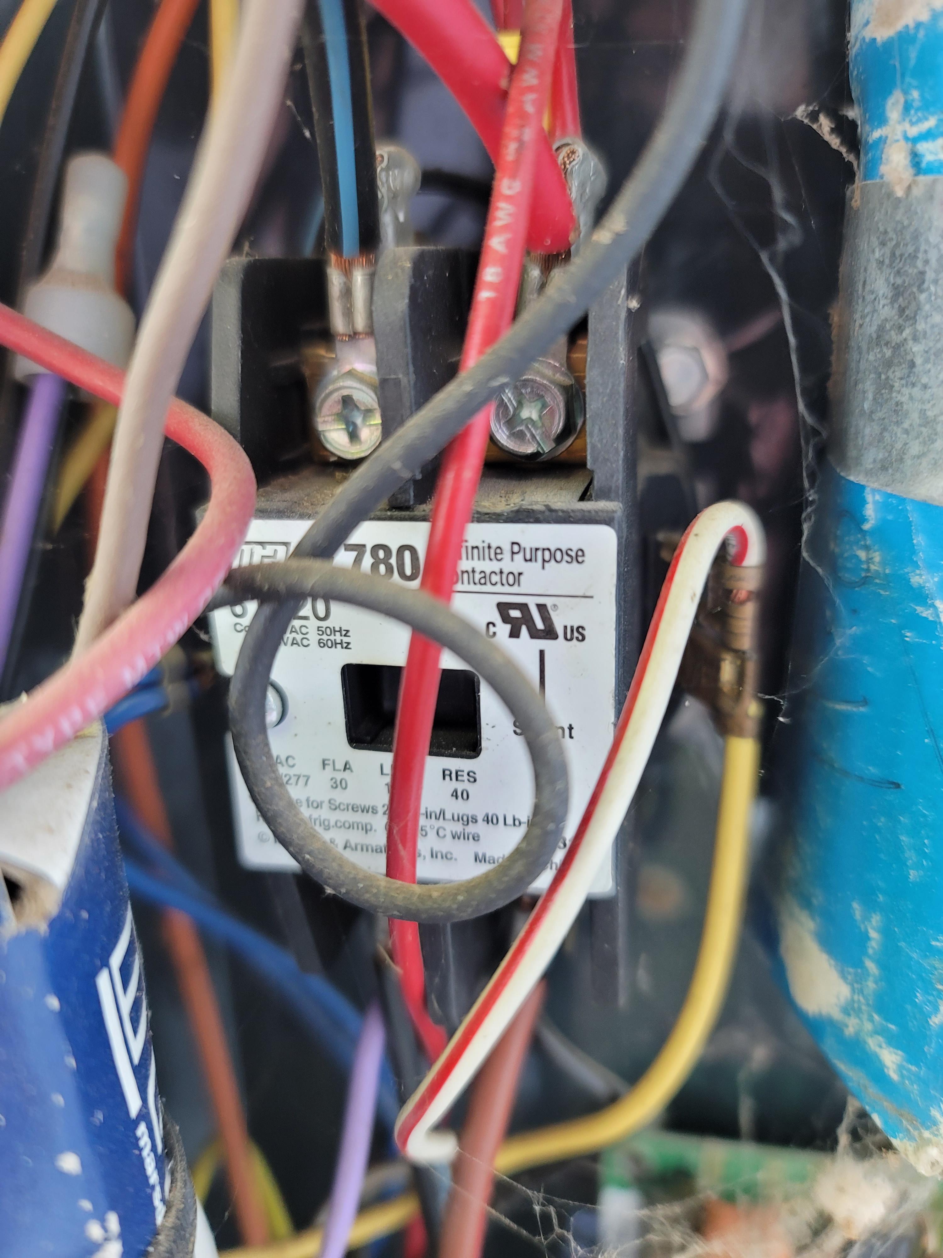 witt its buzzing really loud on the outside part of my central air