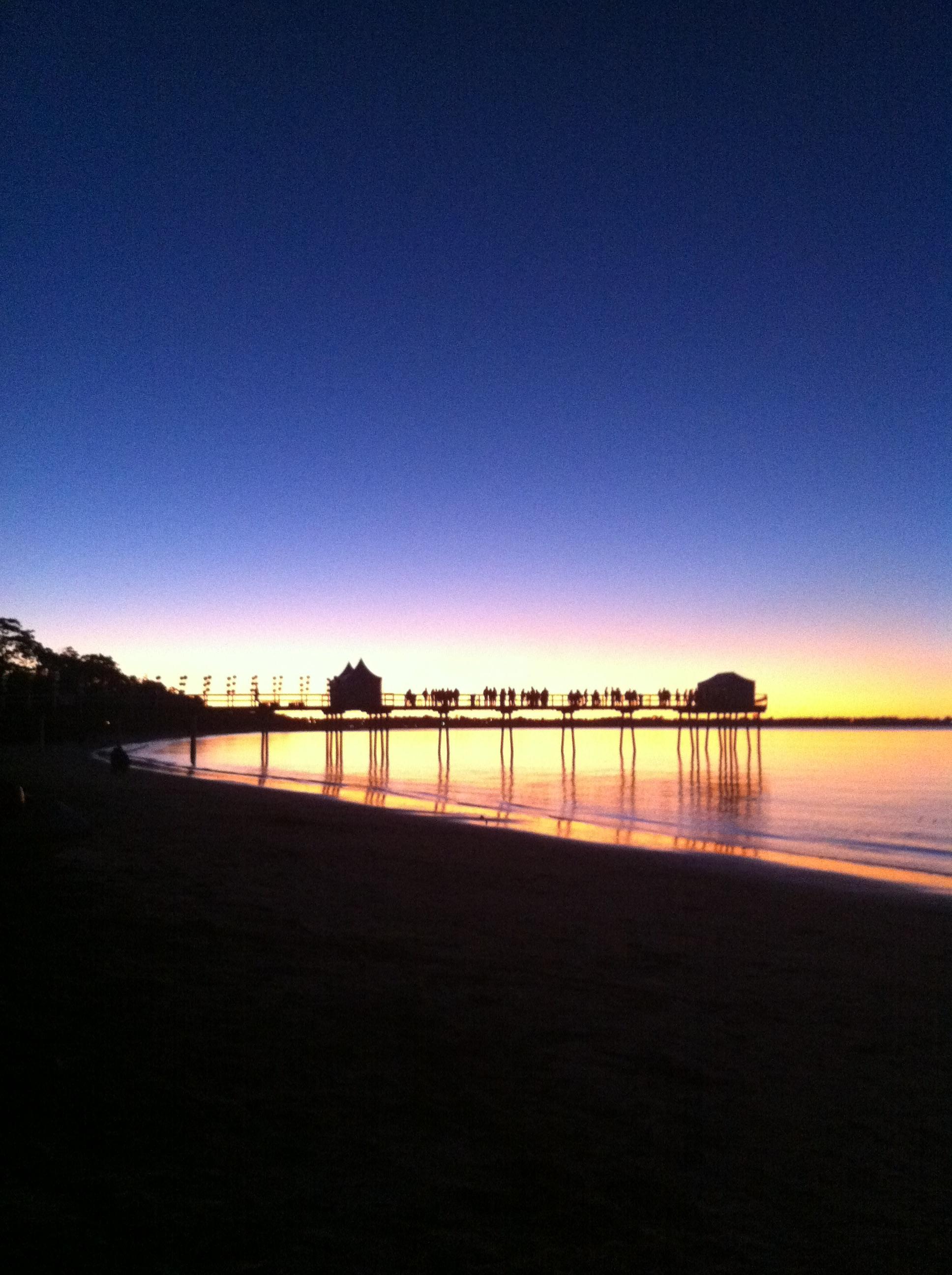 This Hervey Bay sunset r/australia