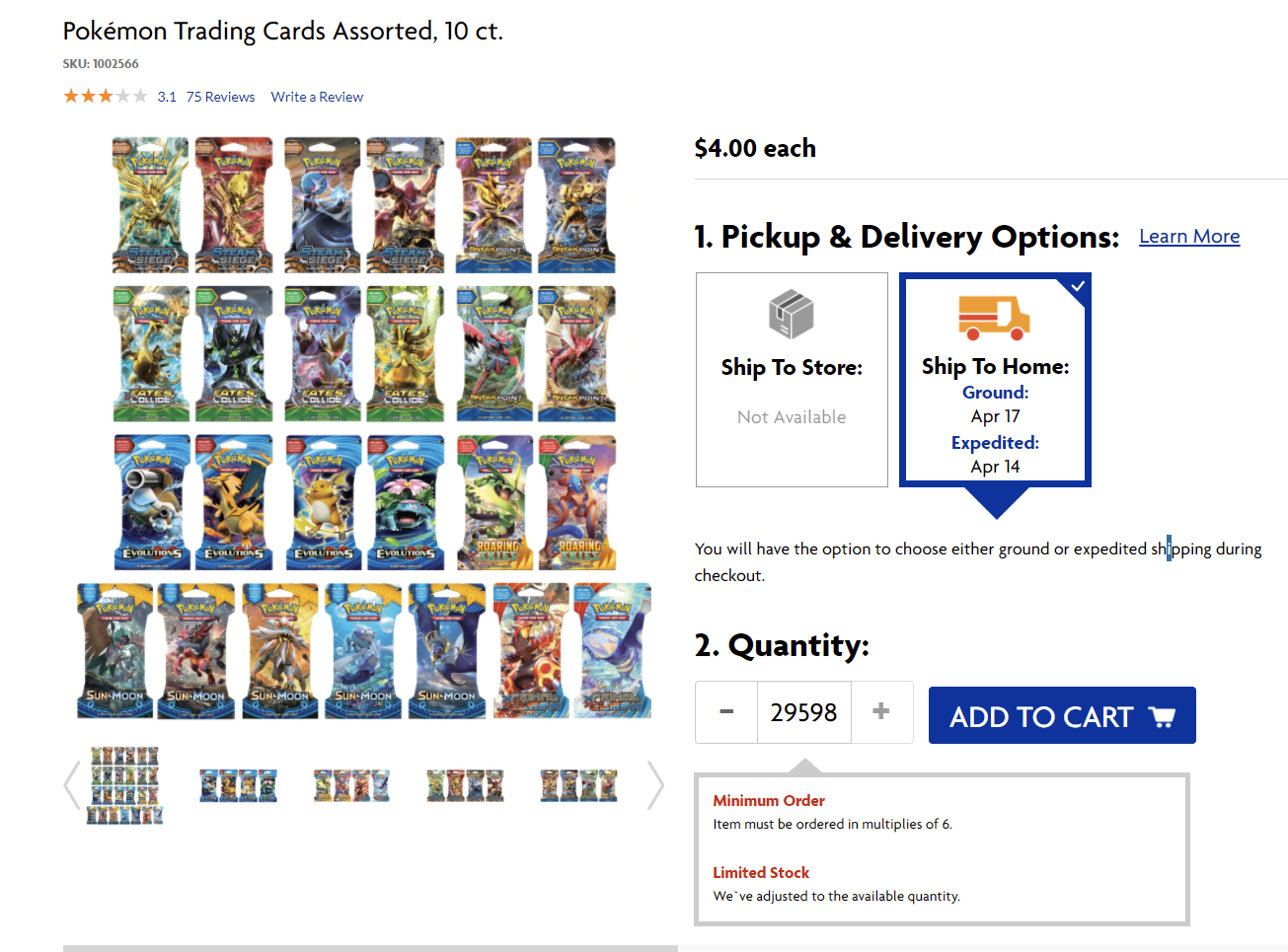 Looks like family dollar showing restocked again r/PKMNTCGDeals