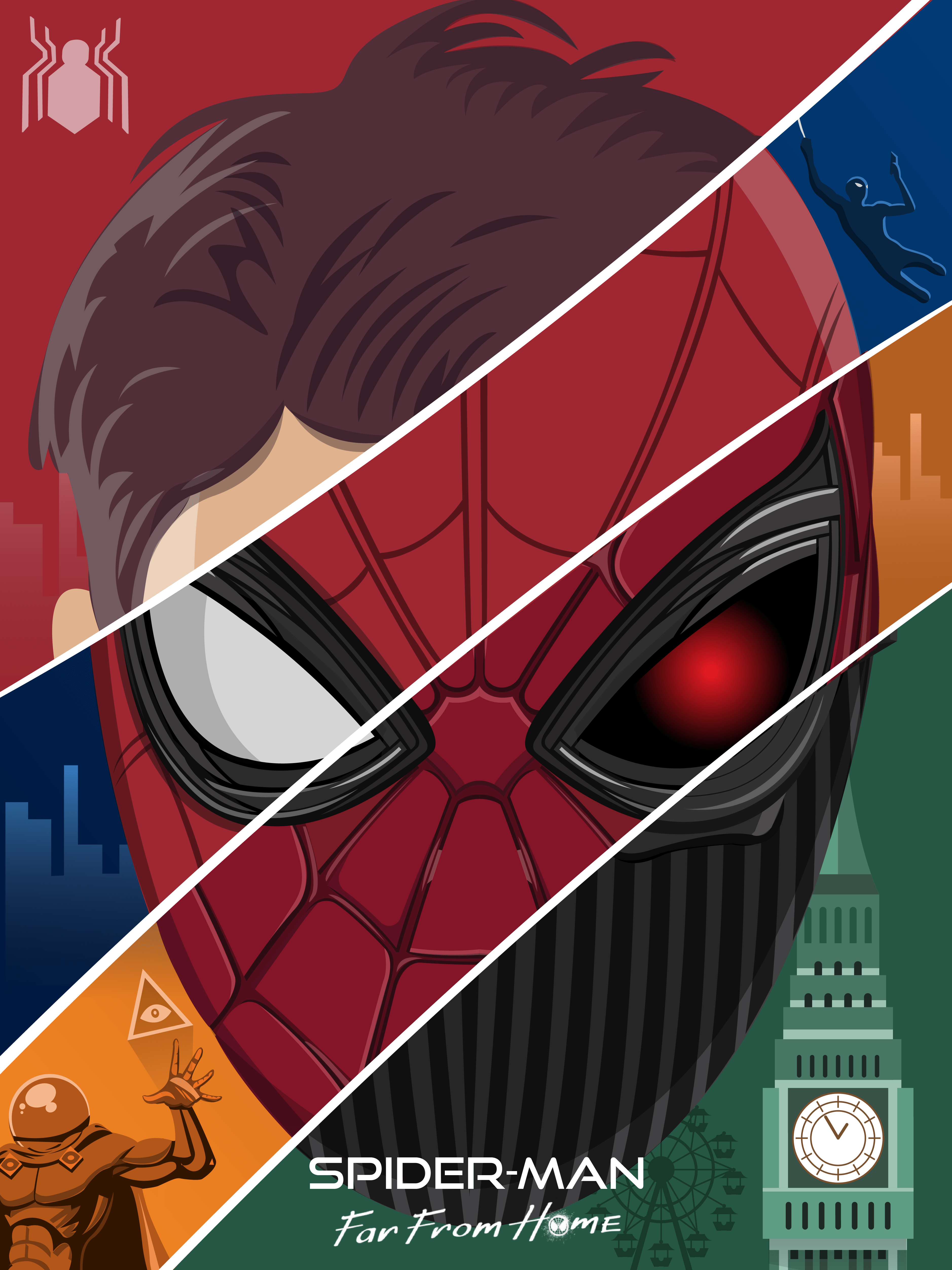 SpiderMan Far From Home Fanmade Poster. What do y'all guys think