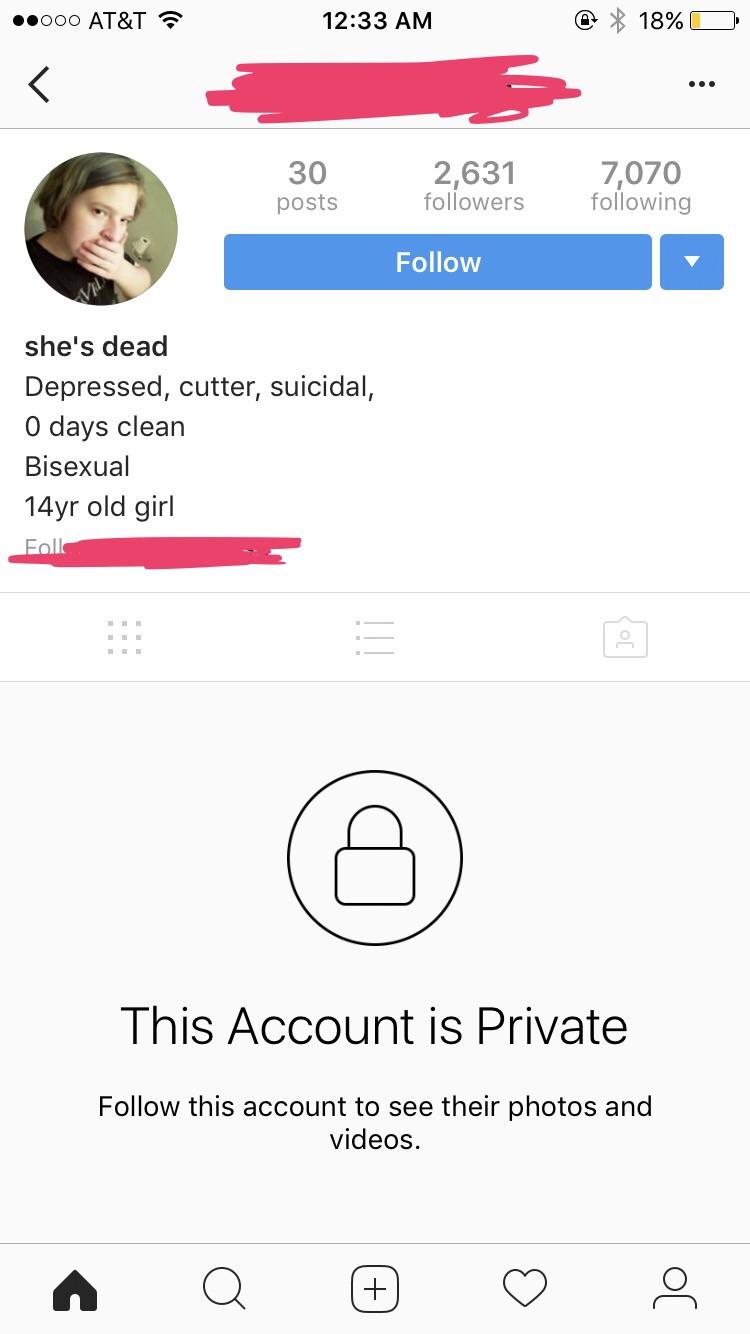 Edgy teens instagram bio sadcringe