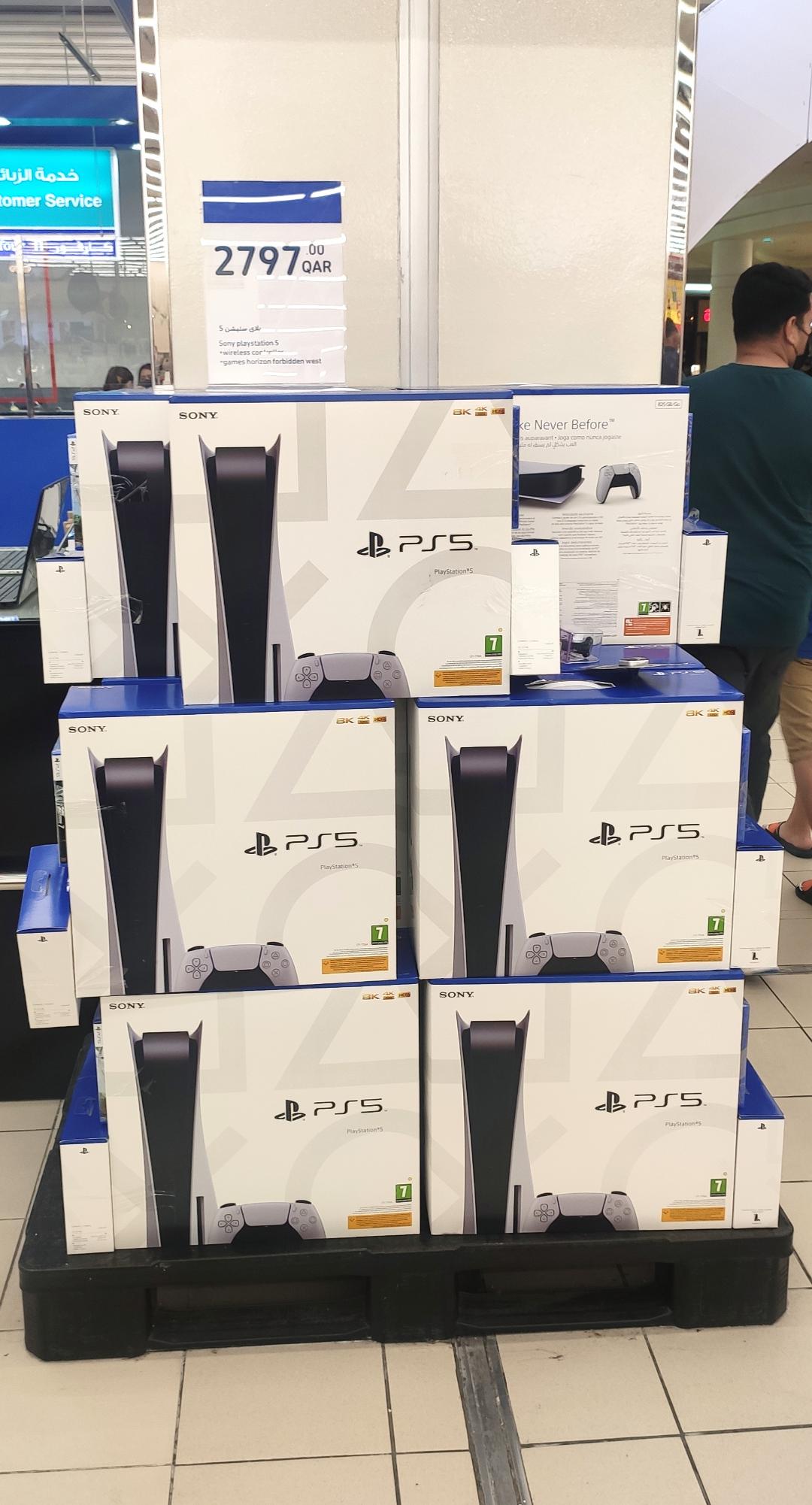 For those looking for a ps5, Carrefour in city center is selling a