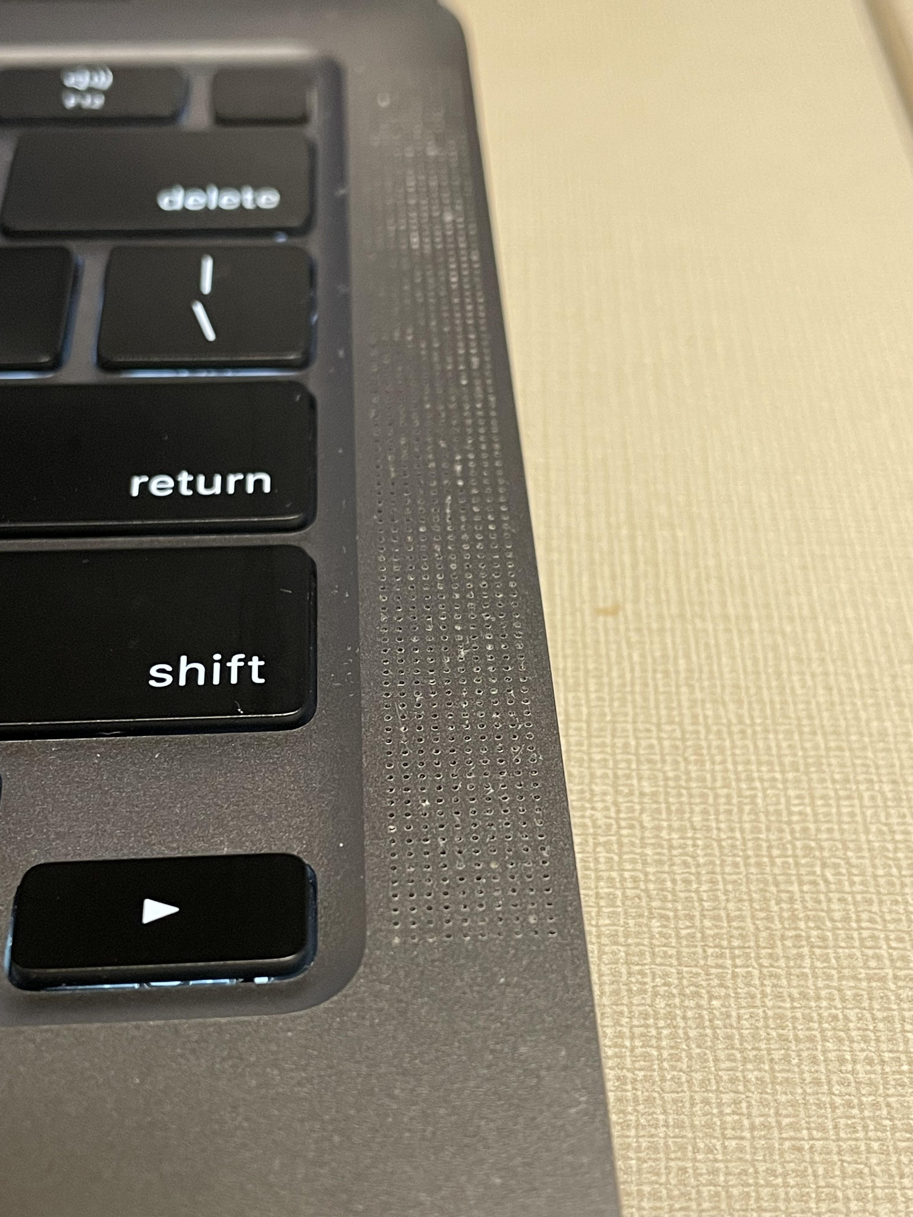 Any tips on cleaning speaker grills of the ABP Air? Those holes are SO