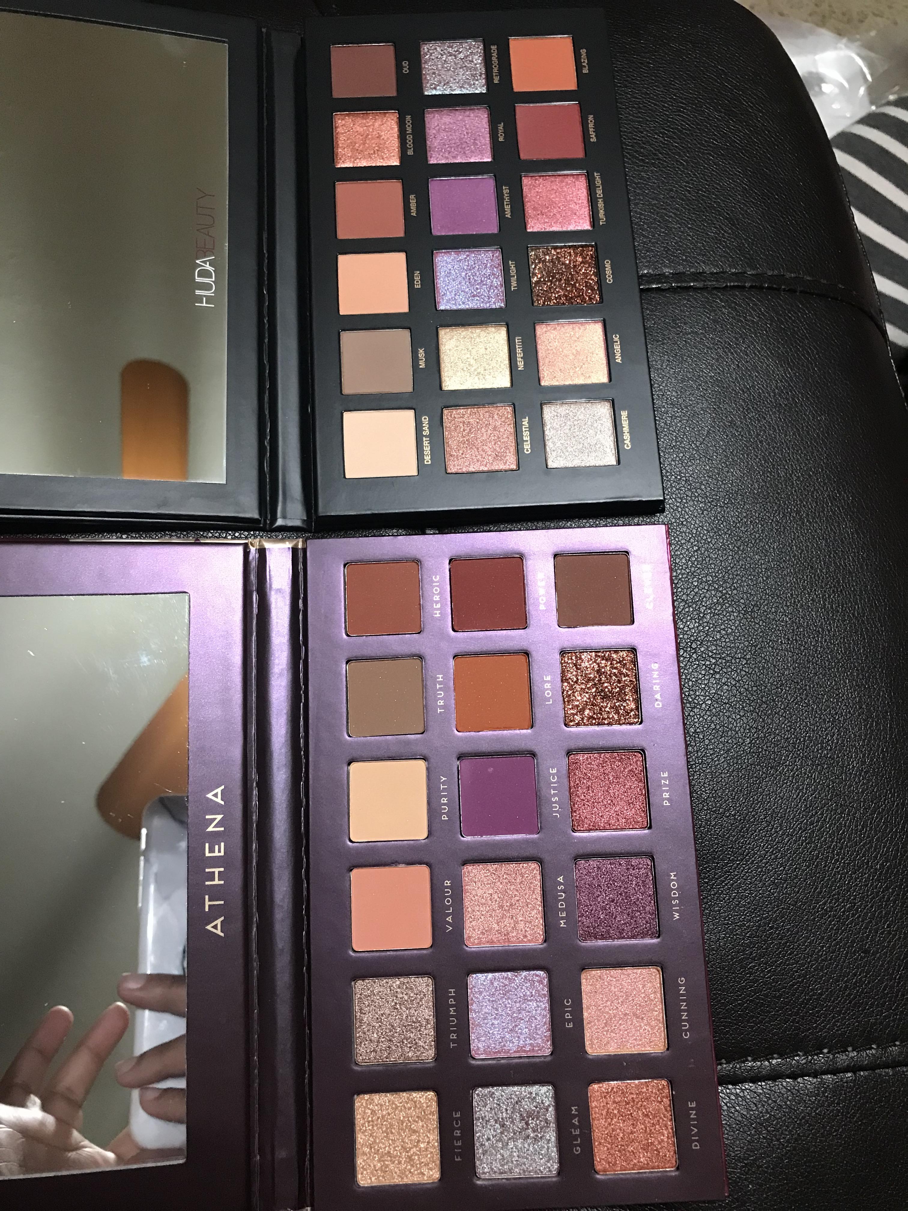 Huda Beauty desert dusk palette dupe the Athena palette by
