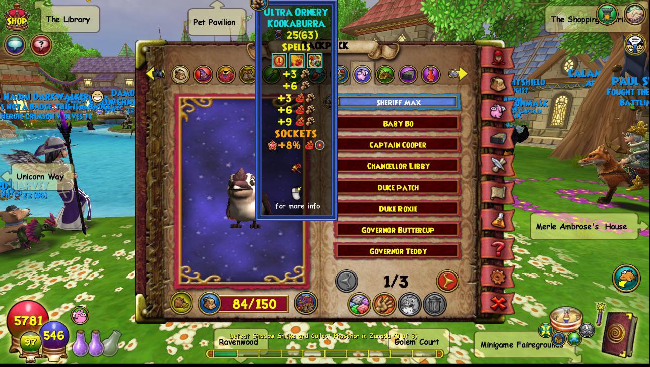 Pet Talents valid or nah? r/Wizard101