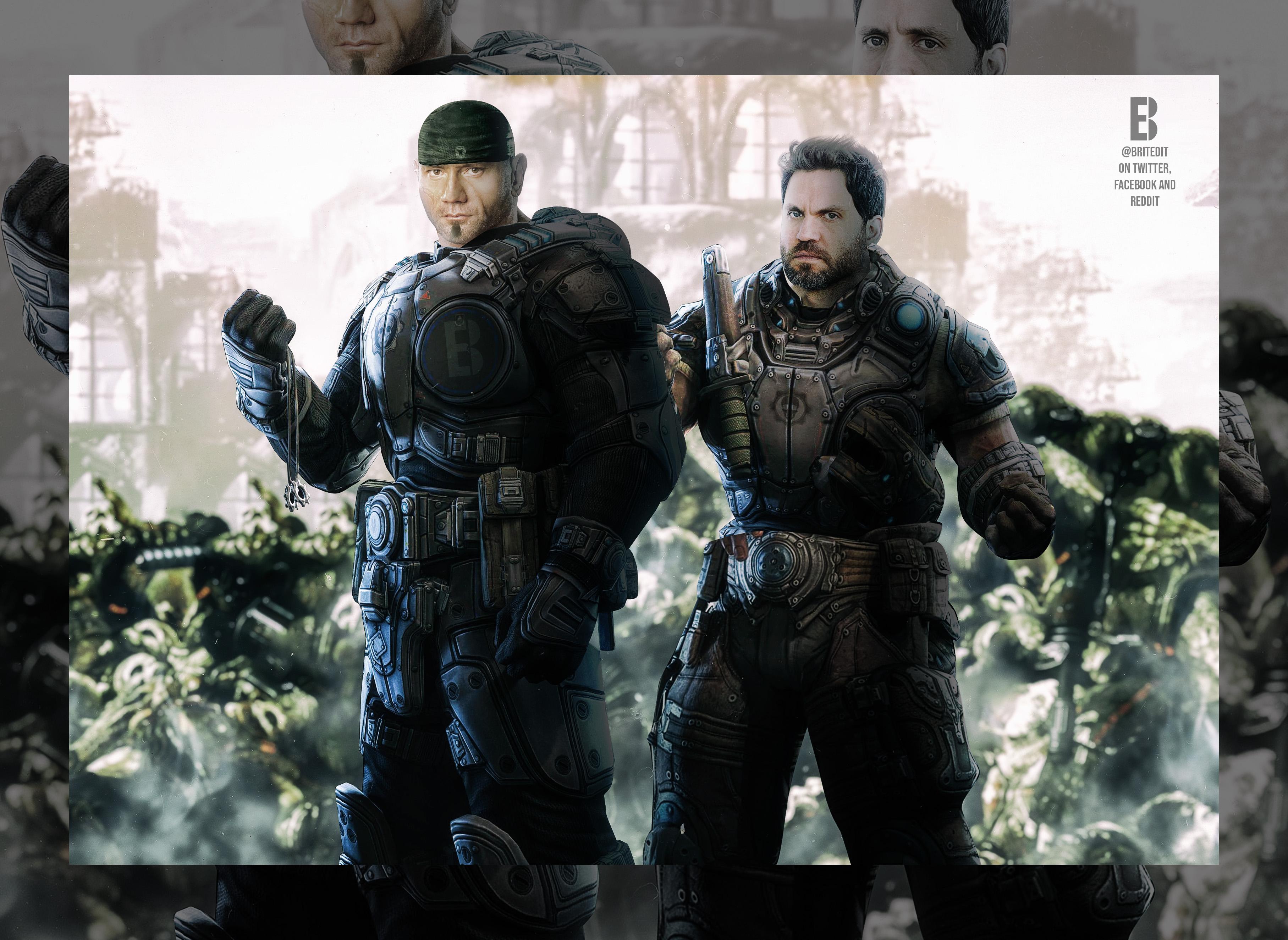 Live action Gears of War with Batista and Edgar Ramirez r/gaming