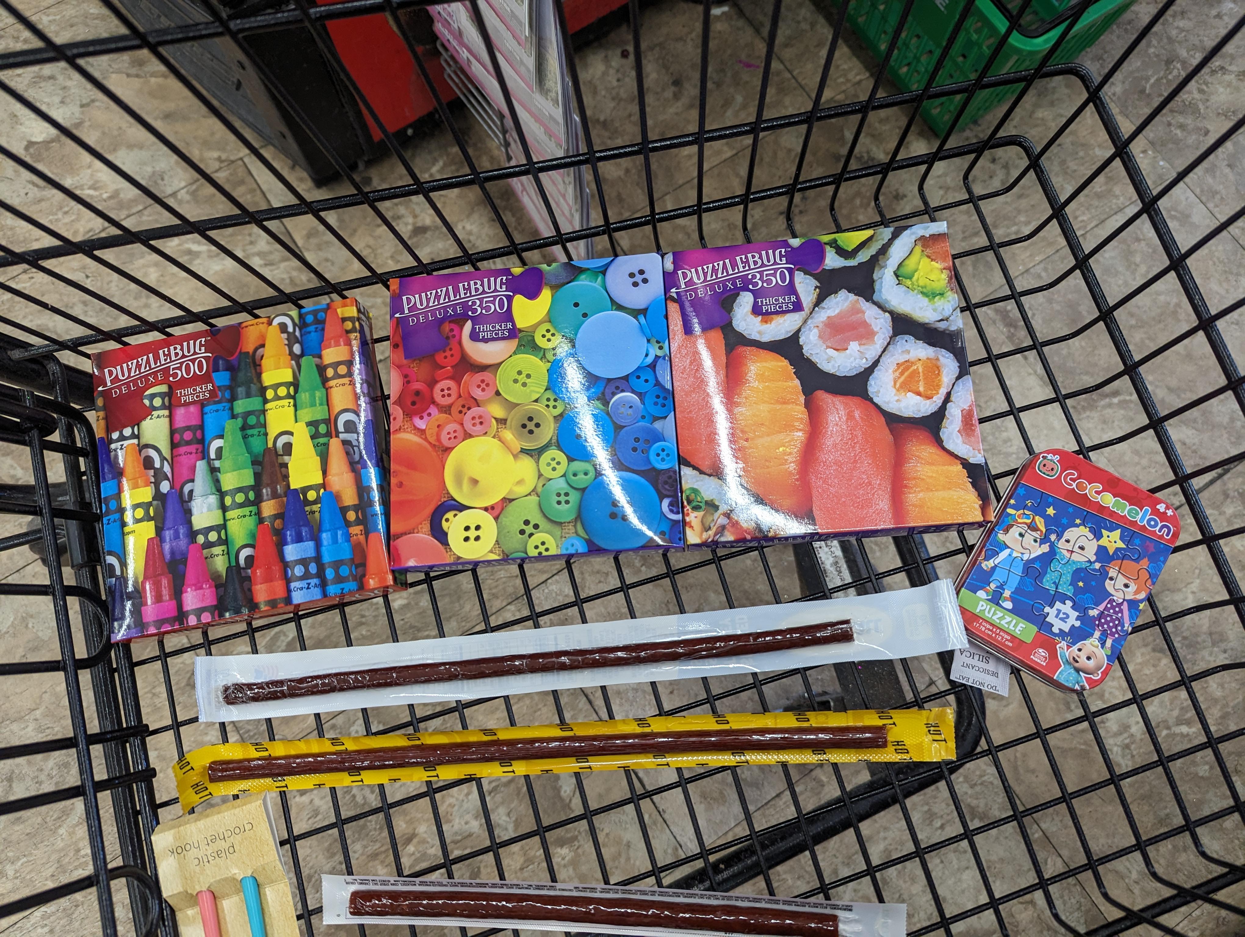 Today's Dollar Tree haul... they restocked the Puzzlebug Deluxe and