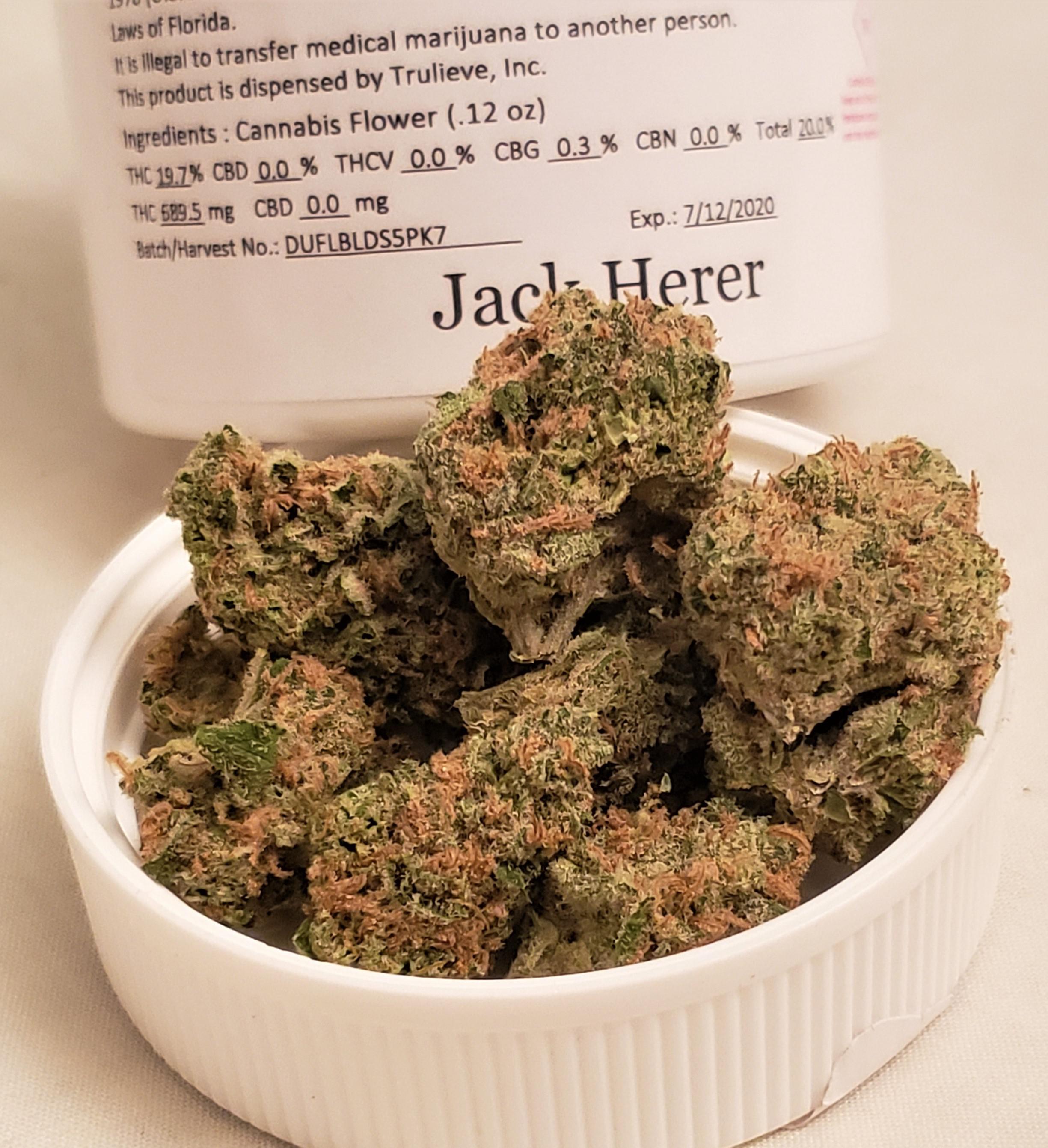 Jack Herer Flower TruFlower Trulieve JH 20+/ r/FLMedicalTrees
