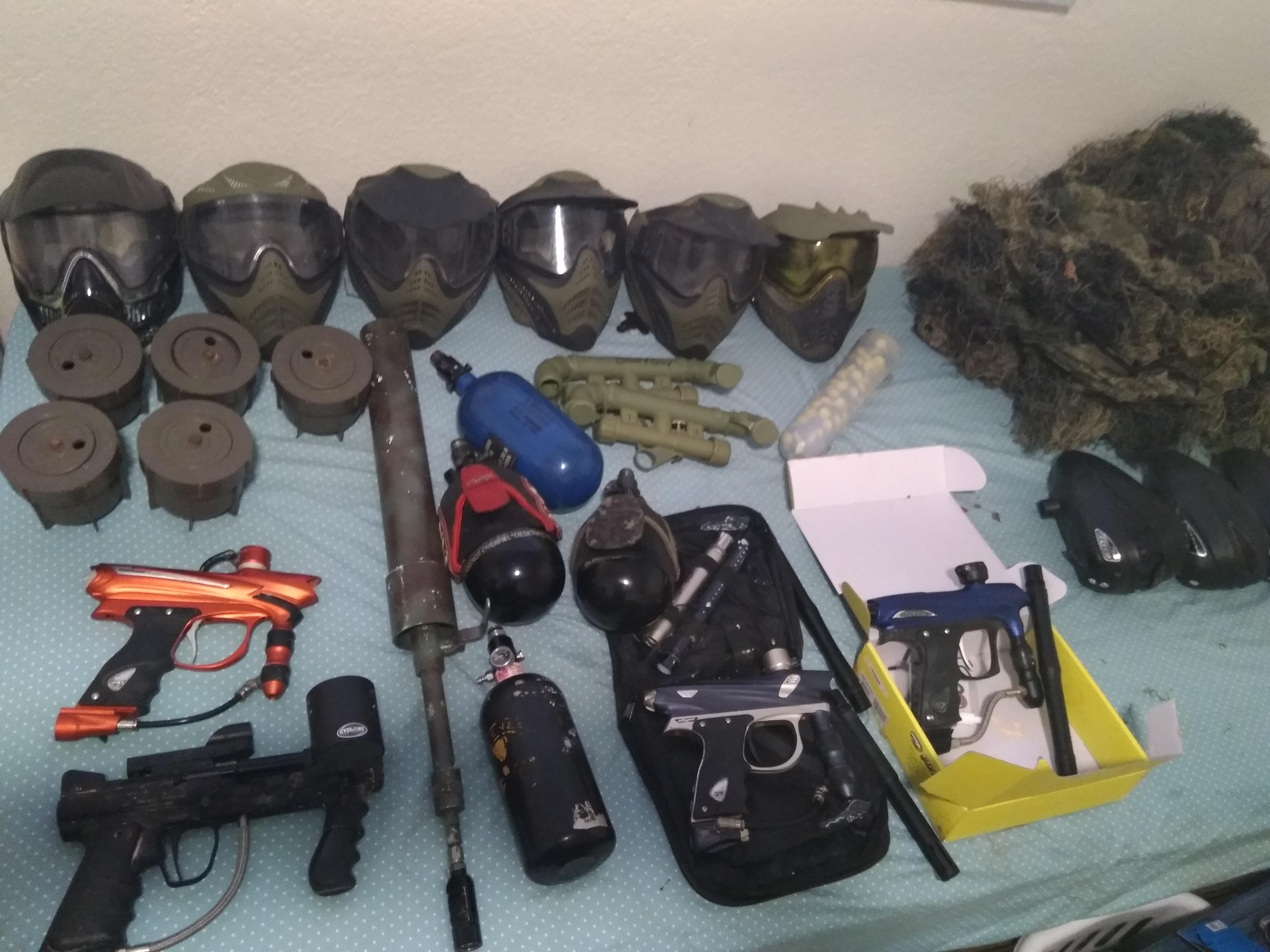 Was given an absolute ton of paintball stuff, is any of this good? Lots