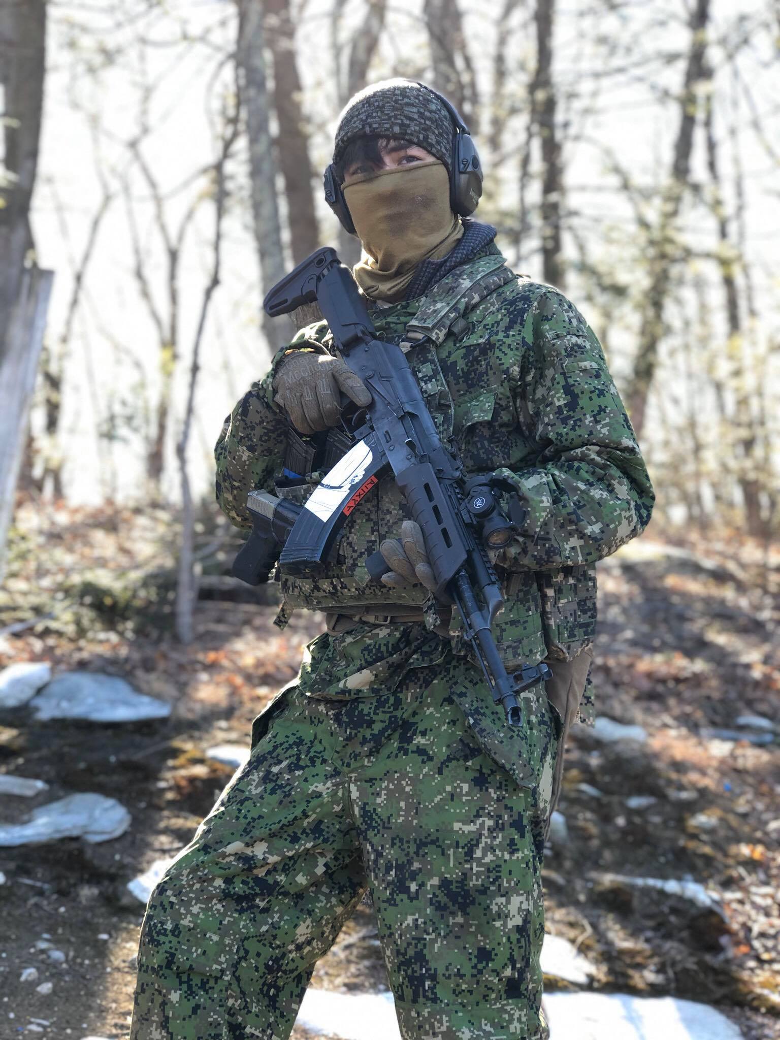 Got a good photo of my green kit by UConn Airsoft r/airsoft