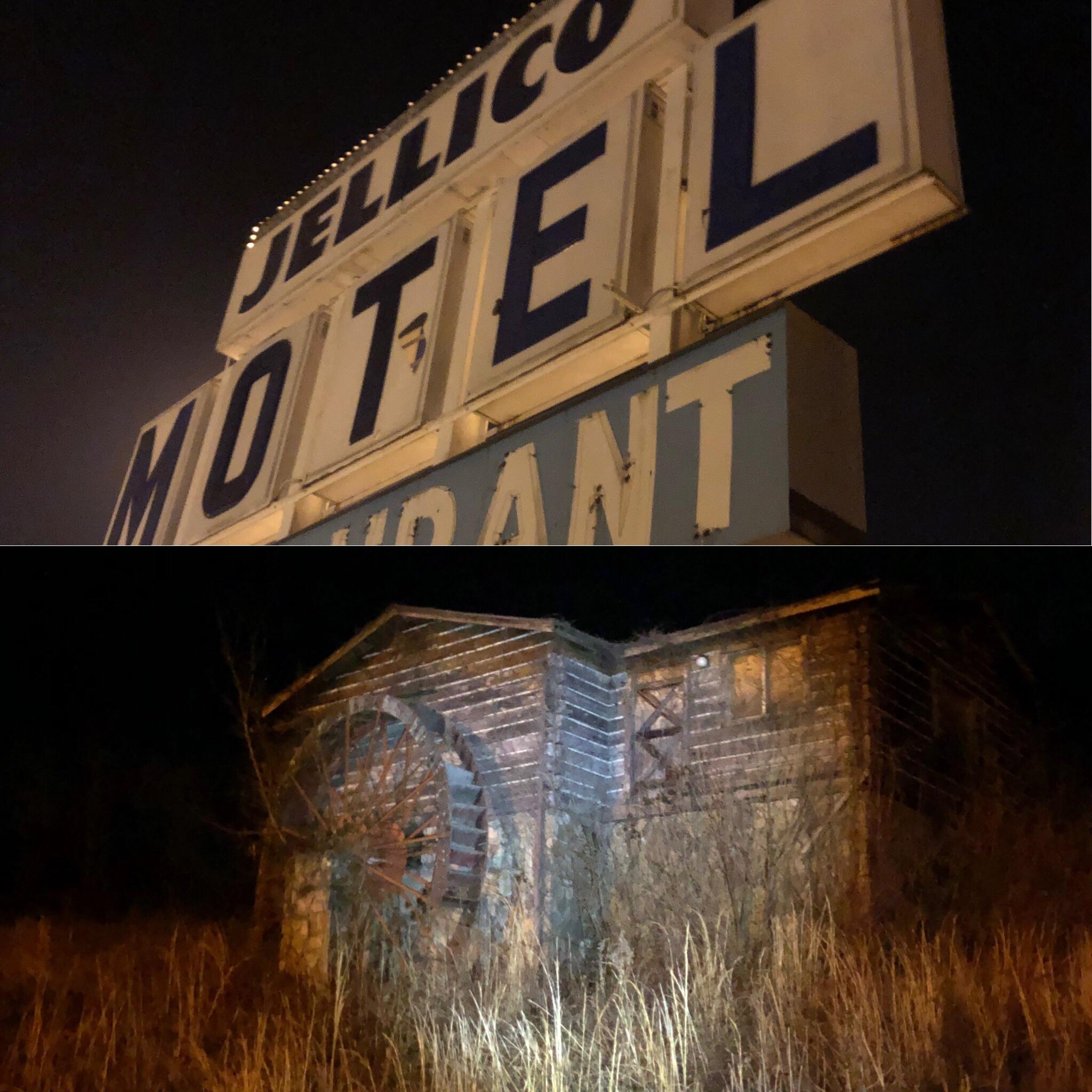 Does anyone know any history about this building beside Jellico motel back in the woods. I