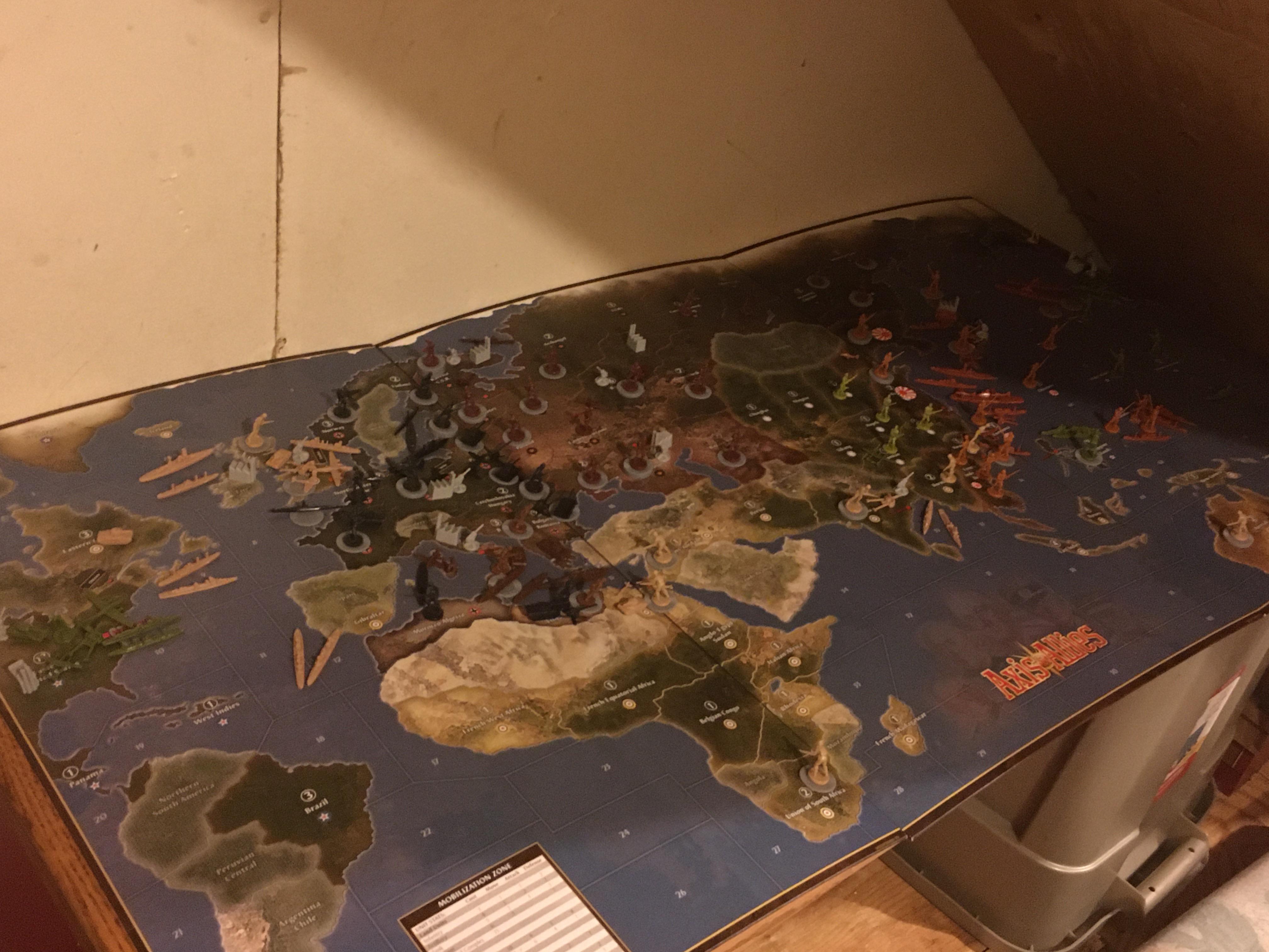 Here’s a picture of my axis and allies anniversary edition board game