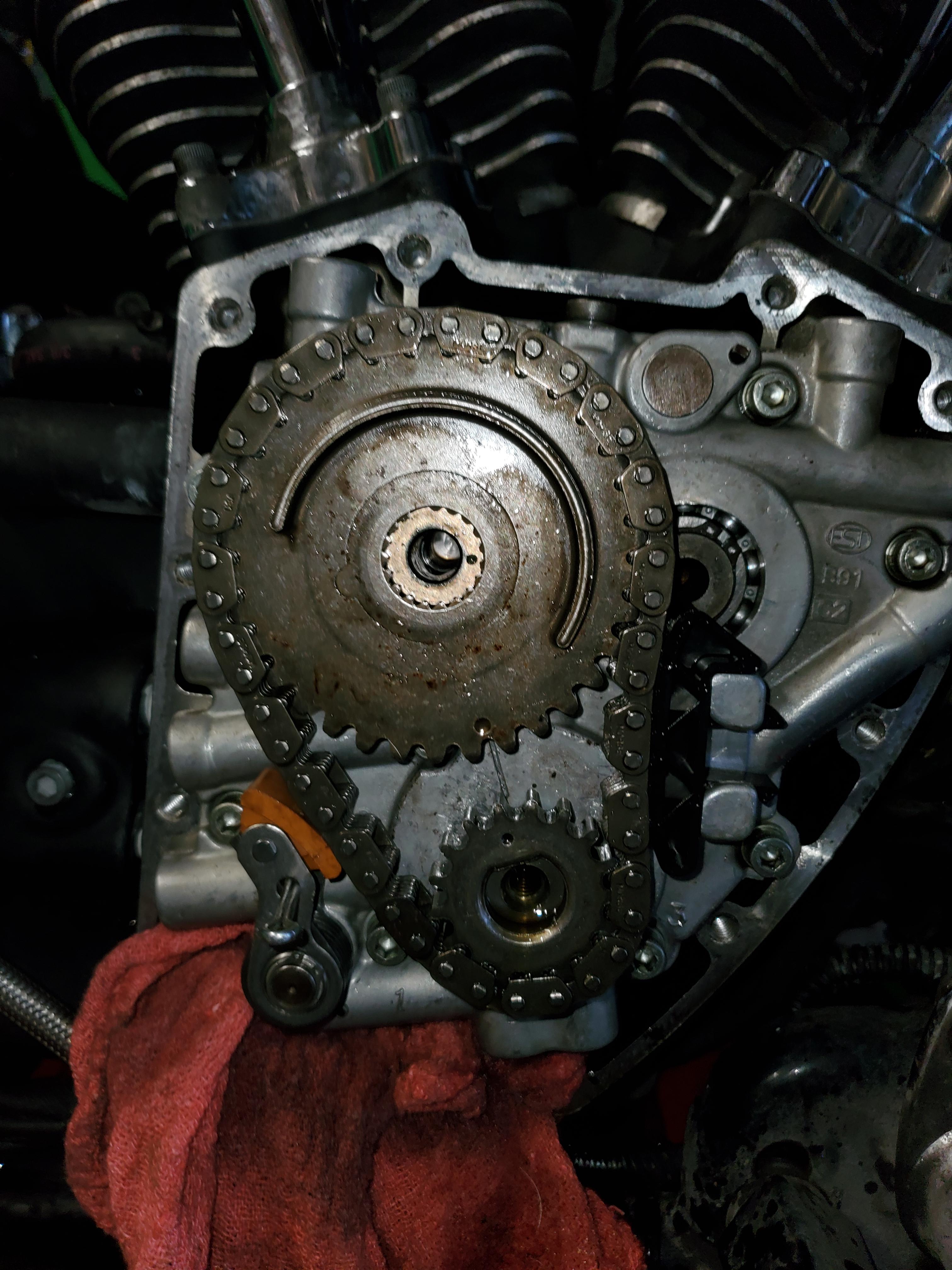 A few lessons I learned this week: cam chain tensioners are a pain in