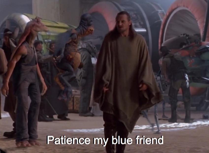 Me to my balls when she teases you but doesn’t commit r/PrequelMemes