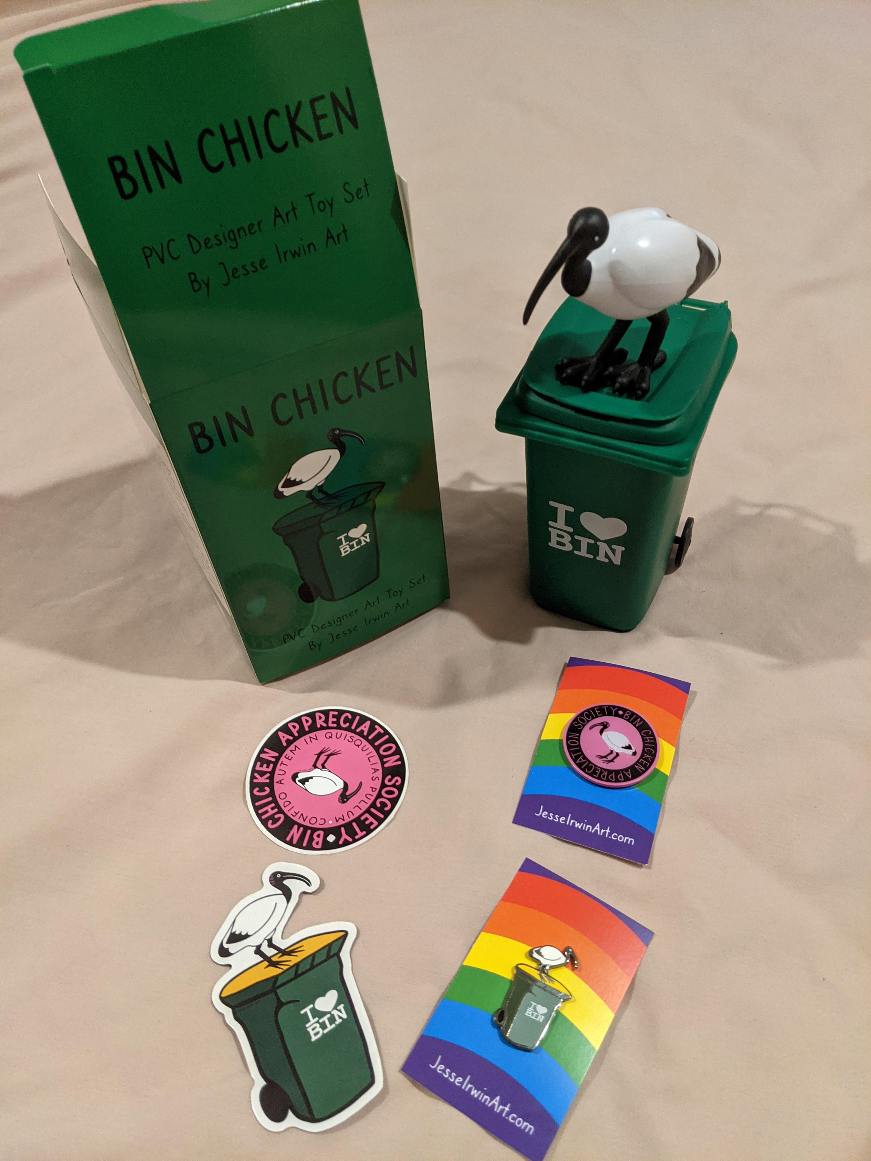 He has arrived praise the bin chicken r/brisbane