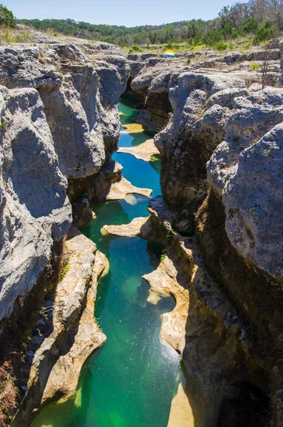 The Narrows Blanco River, Texas r/texas