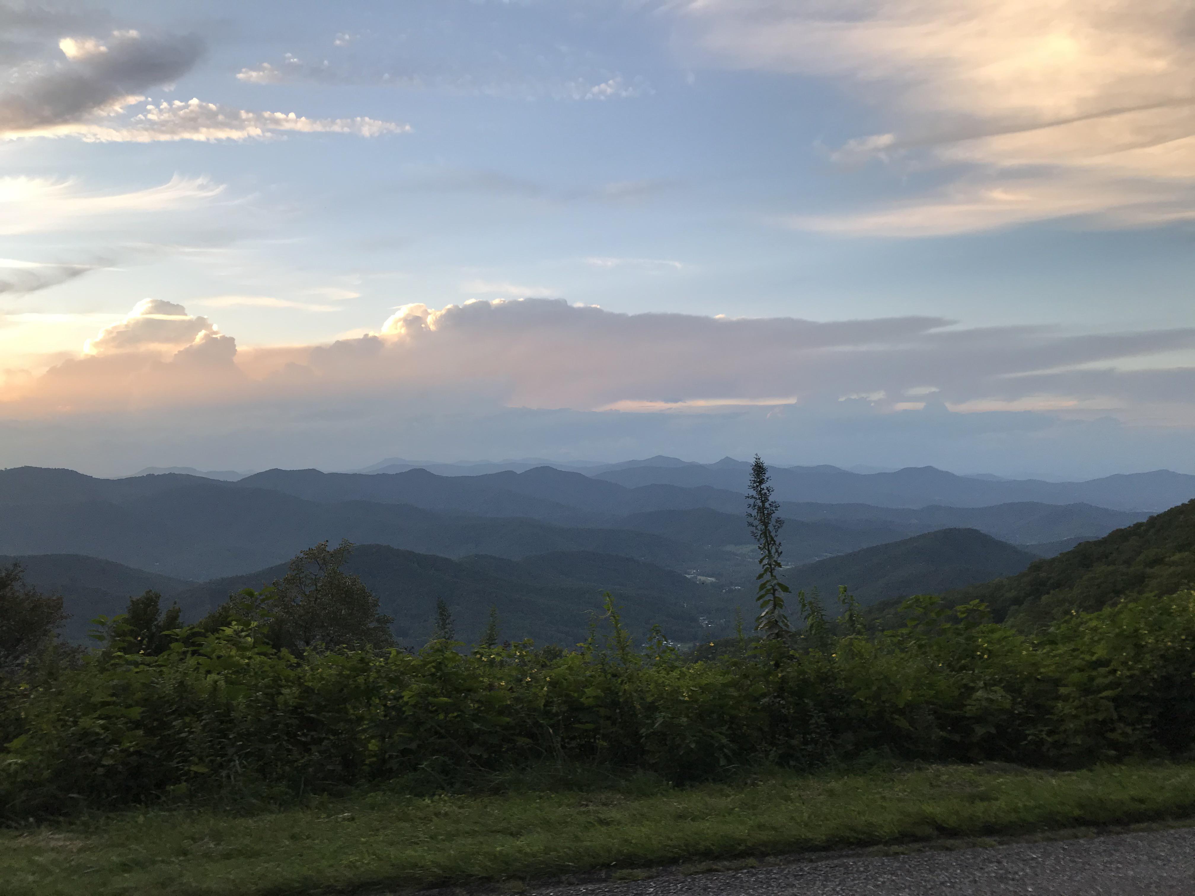 Hominy Valley this evening. Still minutes from home, what a great