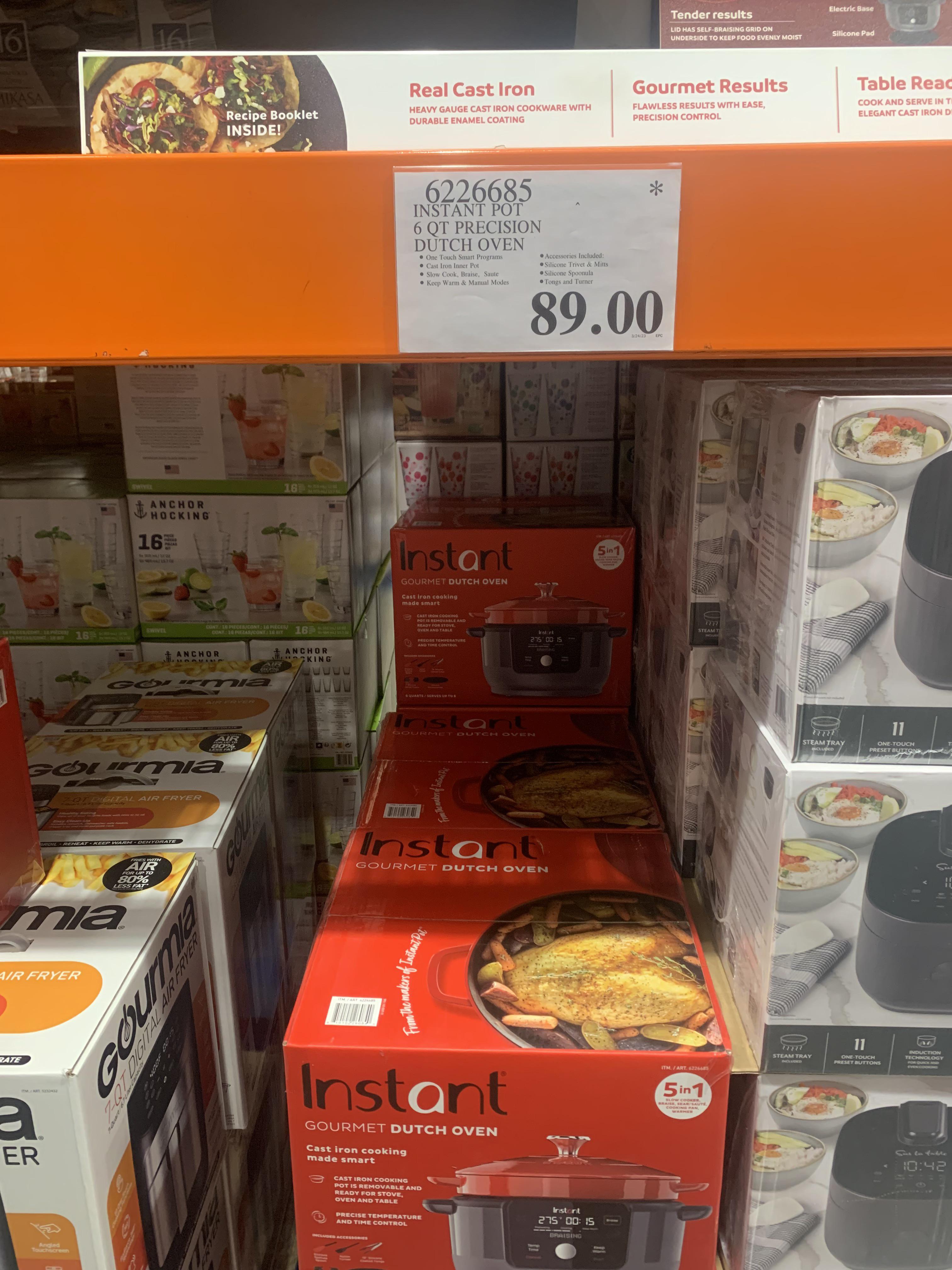 Instant Pot 6qt Precision Dutch Oven for 89. r/Costco