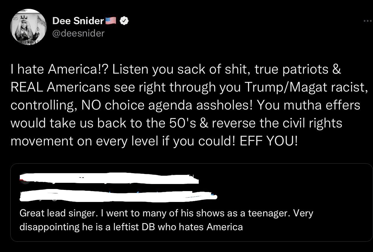 We on the left want freedom and liberty for all Americans, not just for