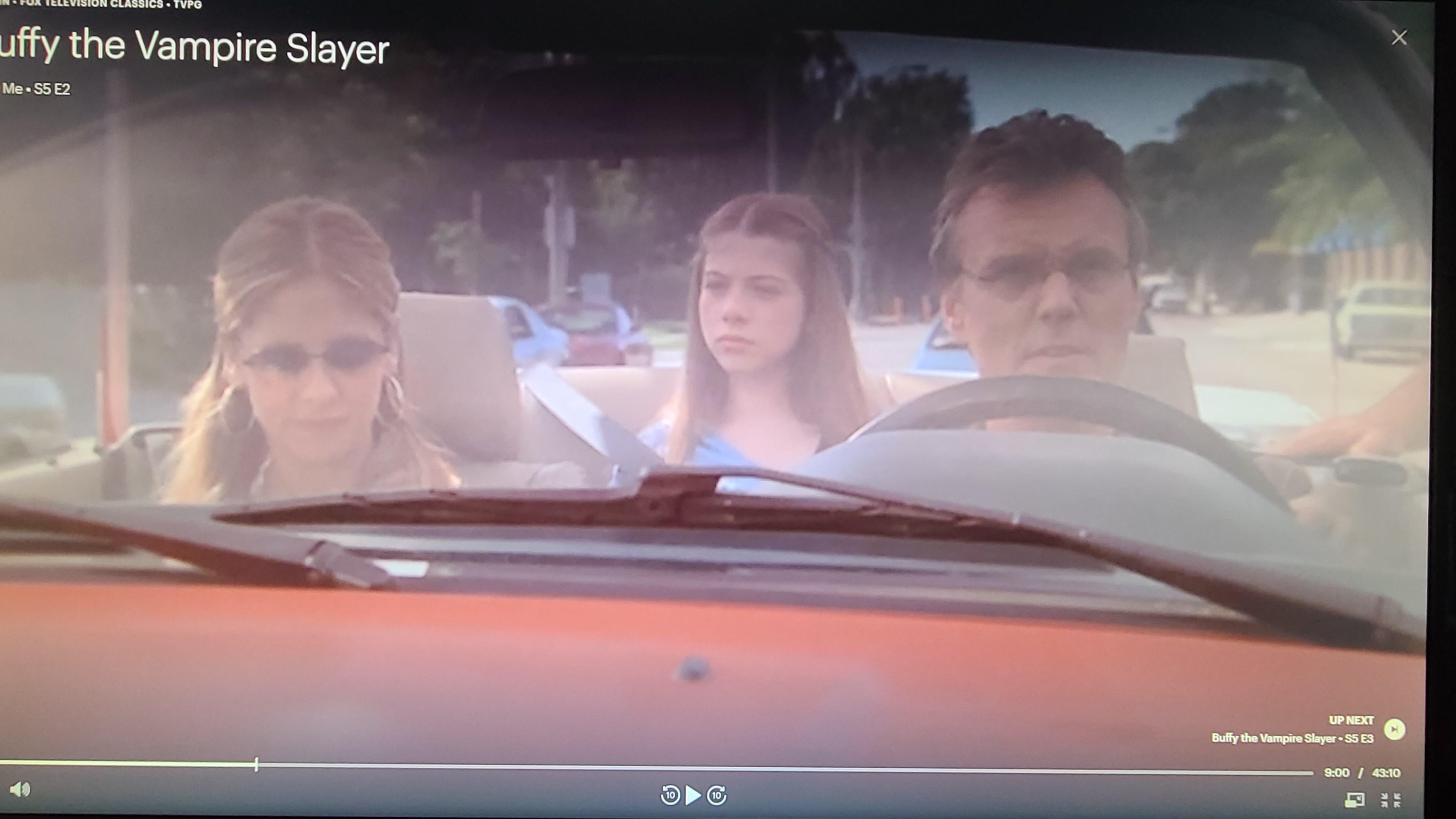 I'm watching buffy for the first time and I noticed a hand on giles