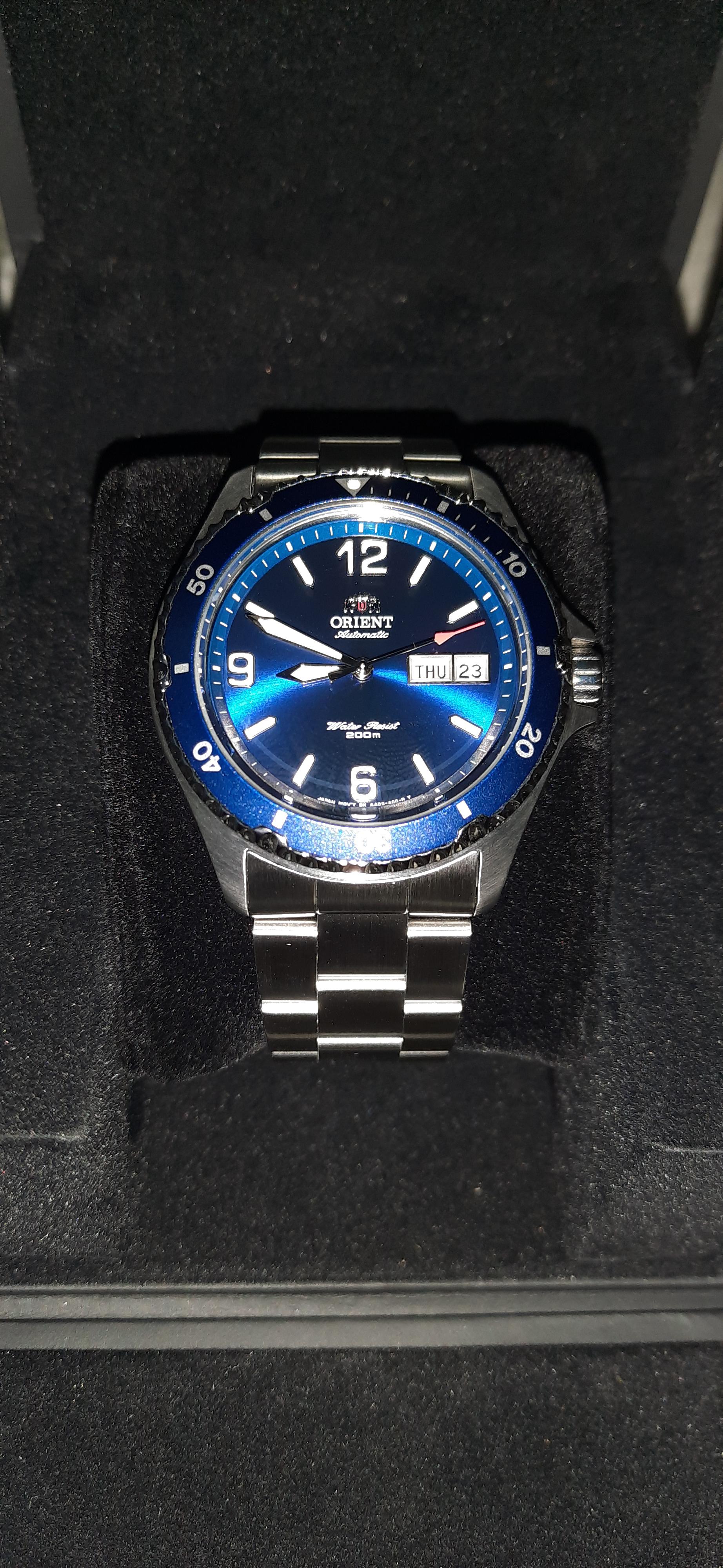[Orient Mako 2] finally got it. My first watch. 221 but no other
