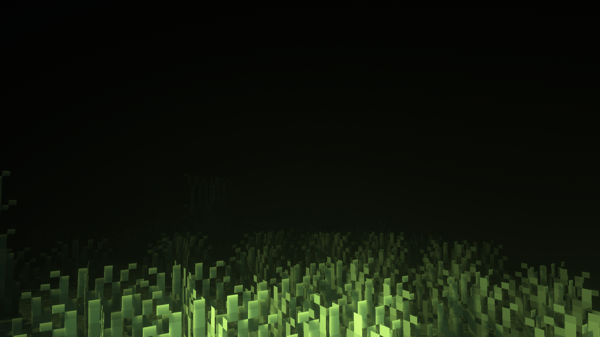 Blindness potion at night is scary Minecraft